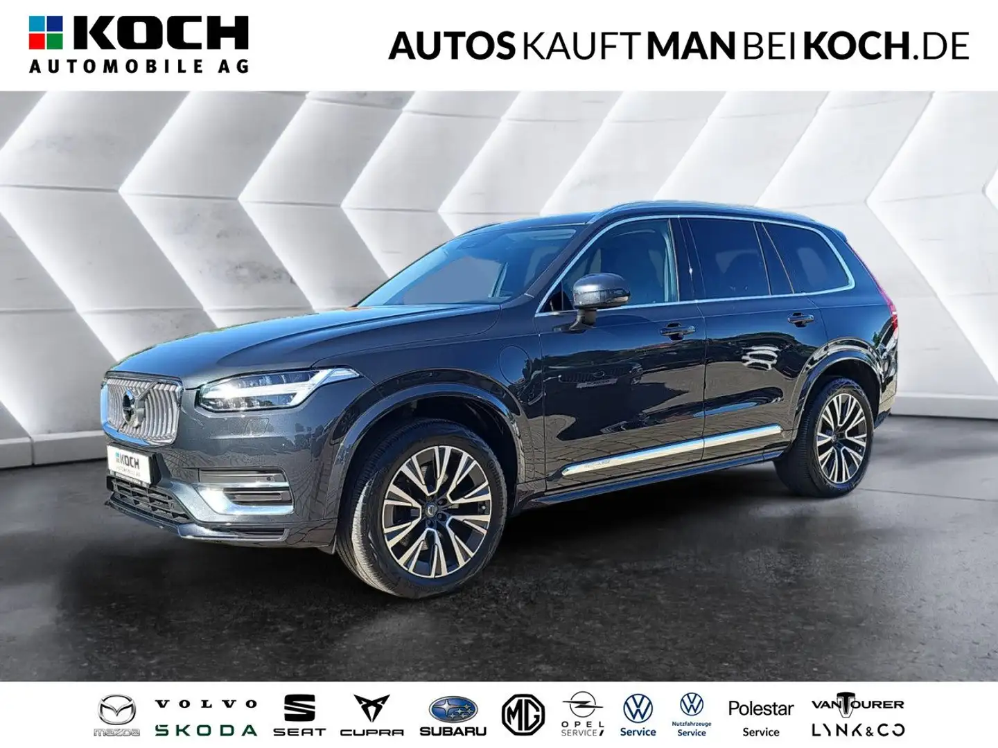 Volvo XC90 T8 Recharge AWD Inscrip.Expr.ACC BLIS STDHz Grau - 1