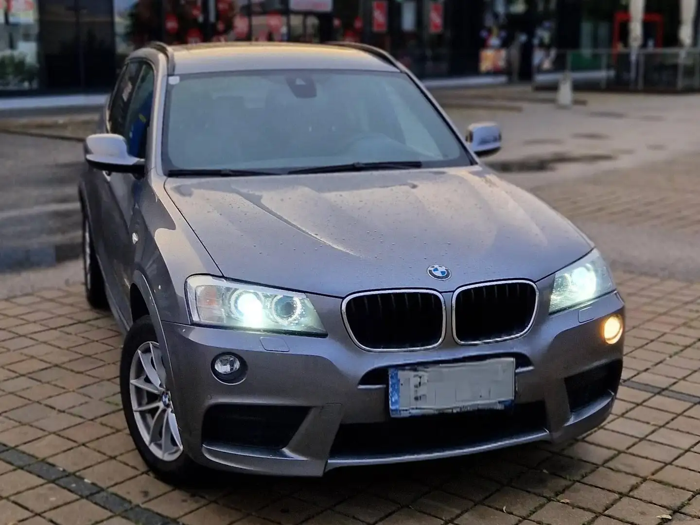 BMW X3 M X3 M sport xDrive20d Aut. Panoramadach schibedach Silber - 2