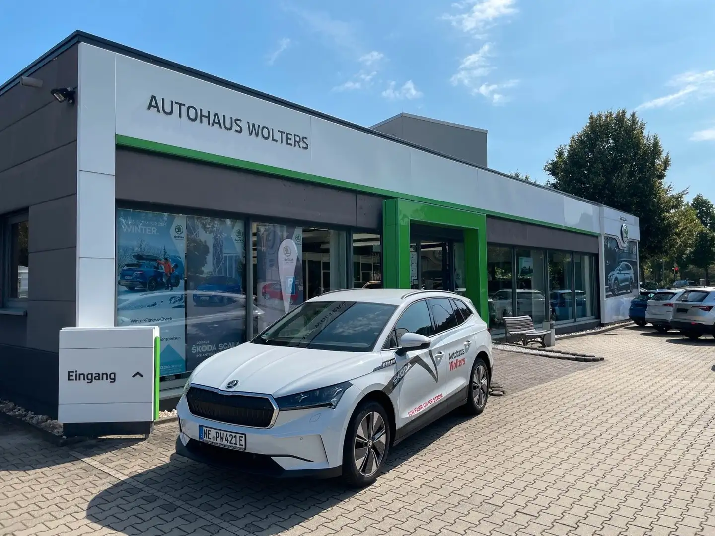 Skoda Enyaq 60 Loft Weiß - 1