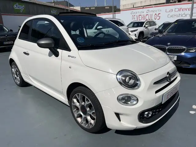 Fiat 500C 1.0 Hybrid Red 52kW