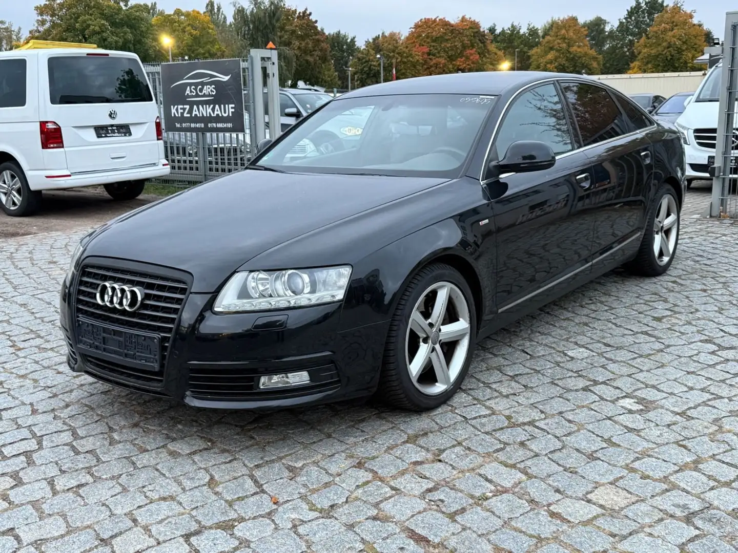 Audi A6 Lim. 2.8 FSI Sline*Alu*Klima*Navi*PDC Noir - 2