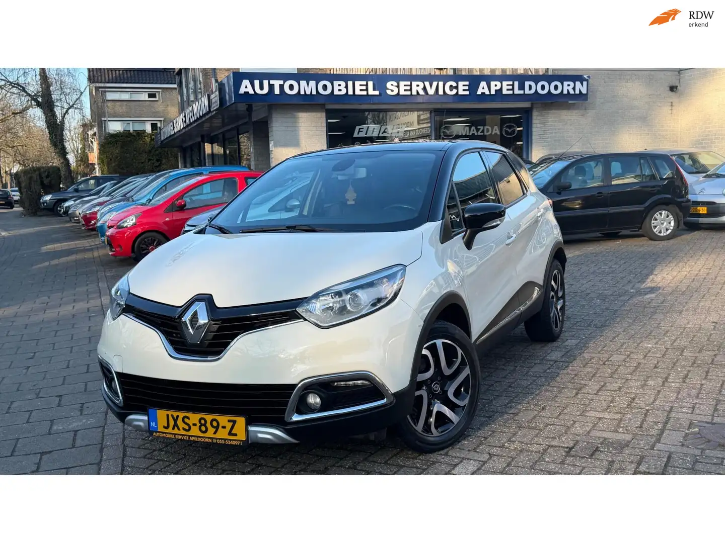 Renault Captur 1.2 TCe Limited *CRUISE*NAVI*STOELVERW.*CLIMA*LM. Weiß - 1