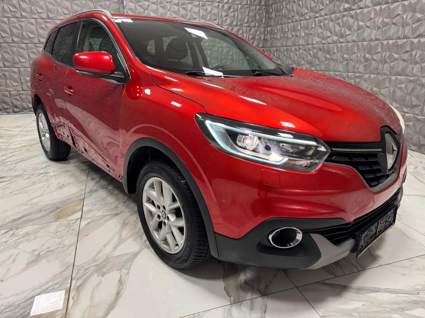 Renault Kadjar XMOD 4x4 **Voll Fahrbereit*Teilleder*Navi Rot - 1
