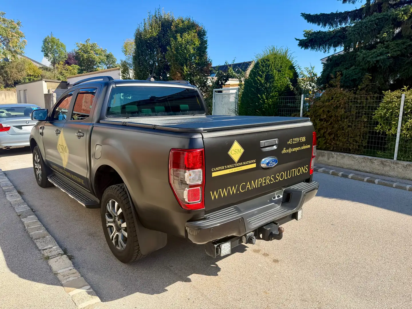 Ford Ranger Ranger Doppelkabine Wildtrak 4x4 2,0 EcoBlue Aut. Wildtrak Silber - 2