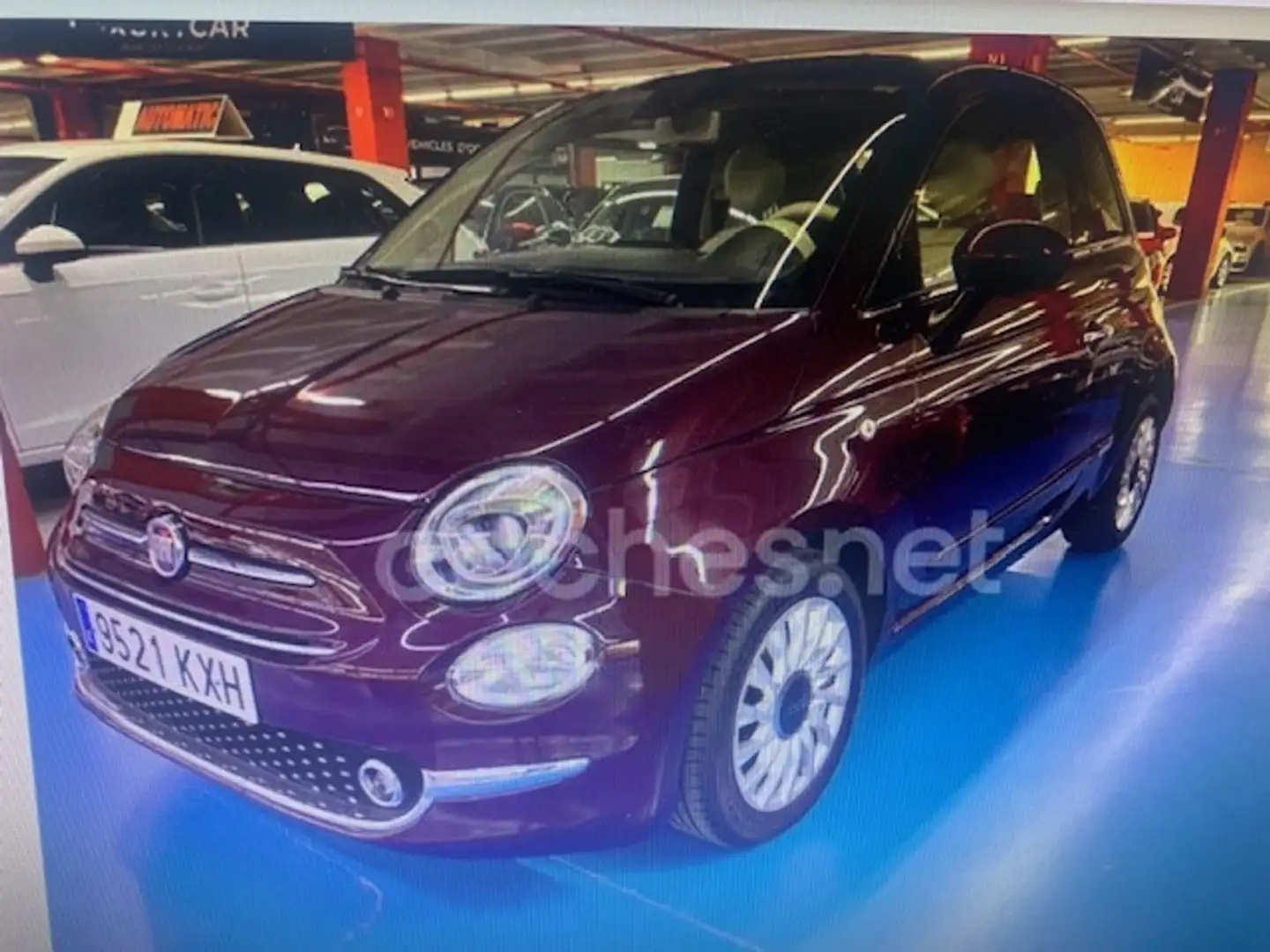 Fiat 500 0.9 Lounge Burdeos - 1