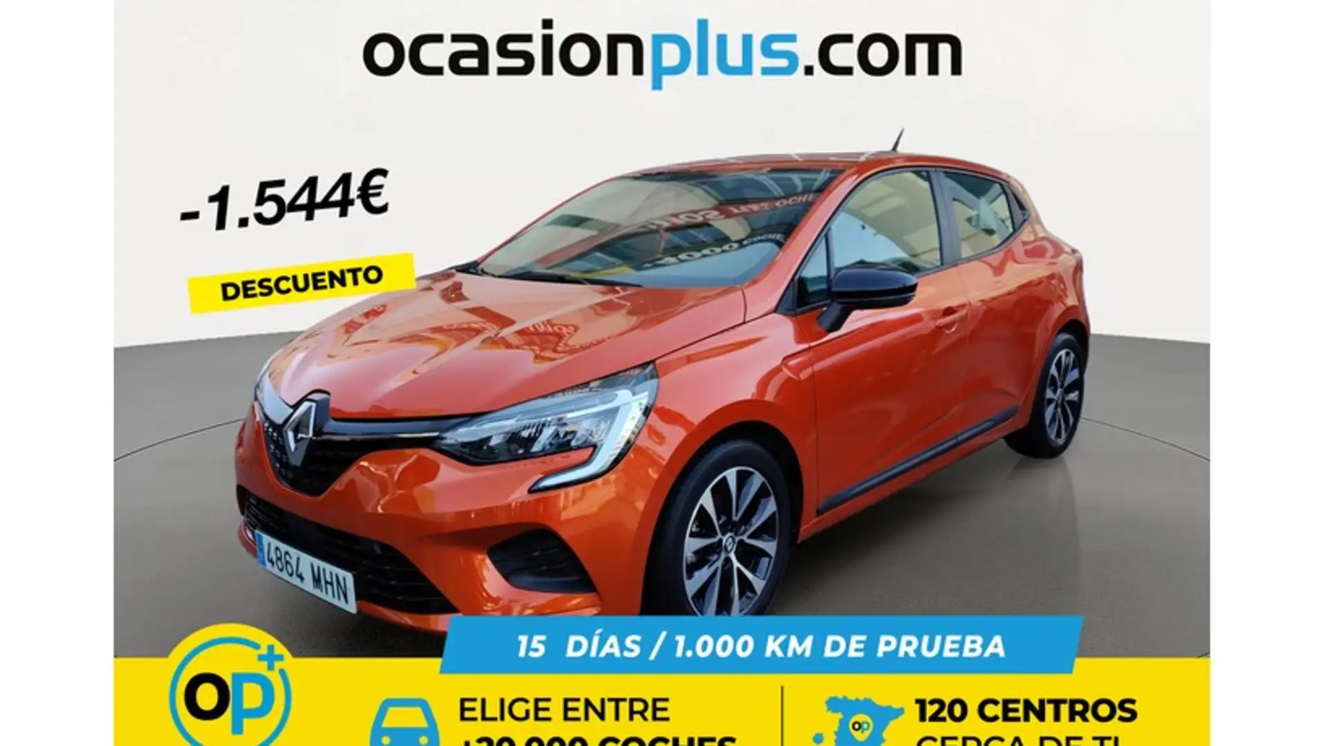 Renault Clio TCe GLP Equilibre 74kW Orange - 1