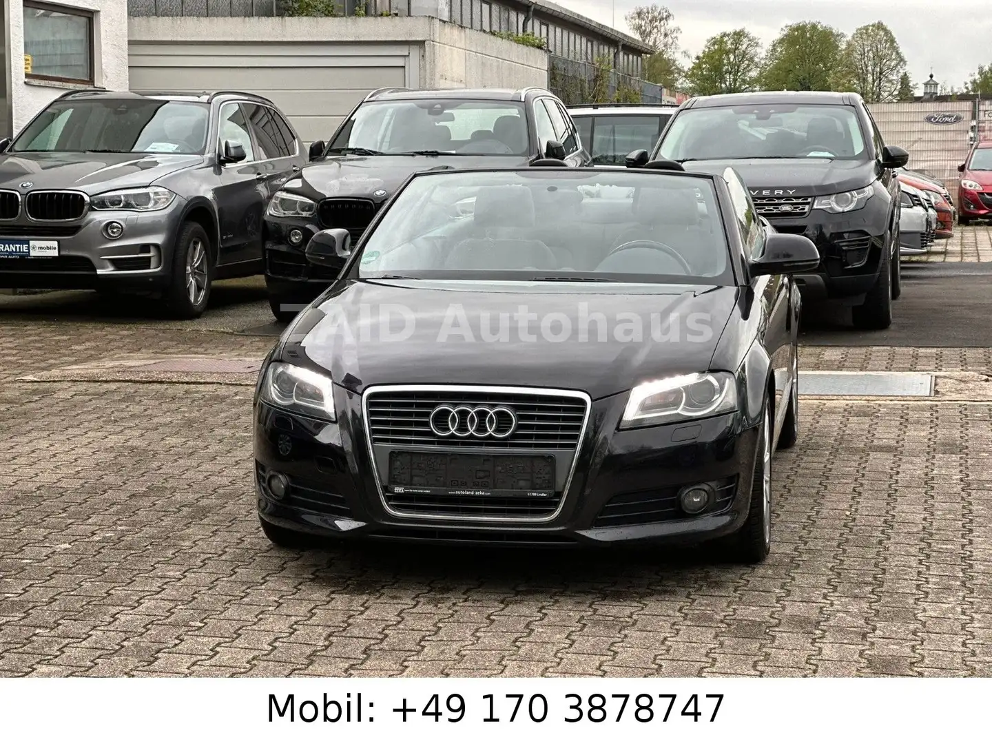 Audi A3 Cabriolet Ambition 1,8L*LED*XENON*Euro5*160PS Schwarz - 1