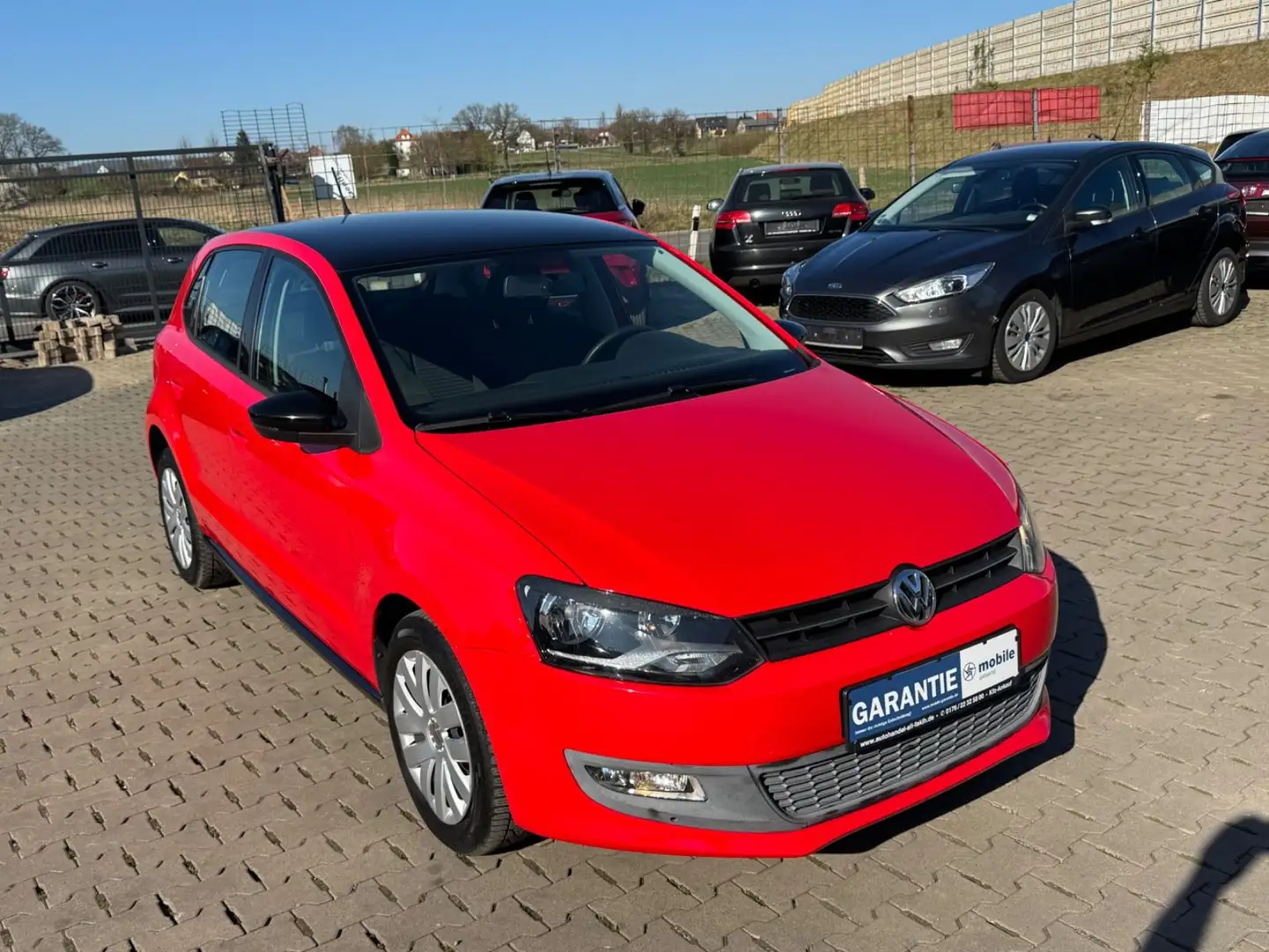 Volkswagen Polo V Comfortline Automatik Klima Tü&Zahnriemen Rouge - 2
