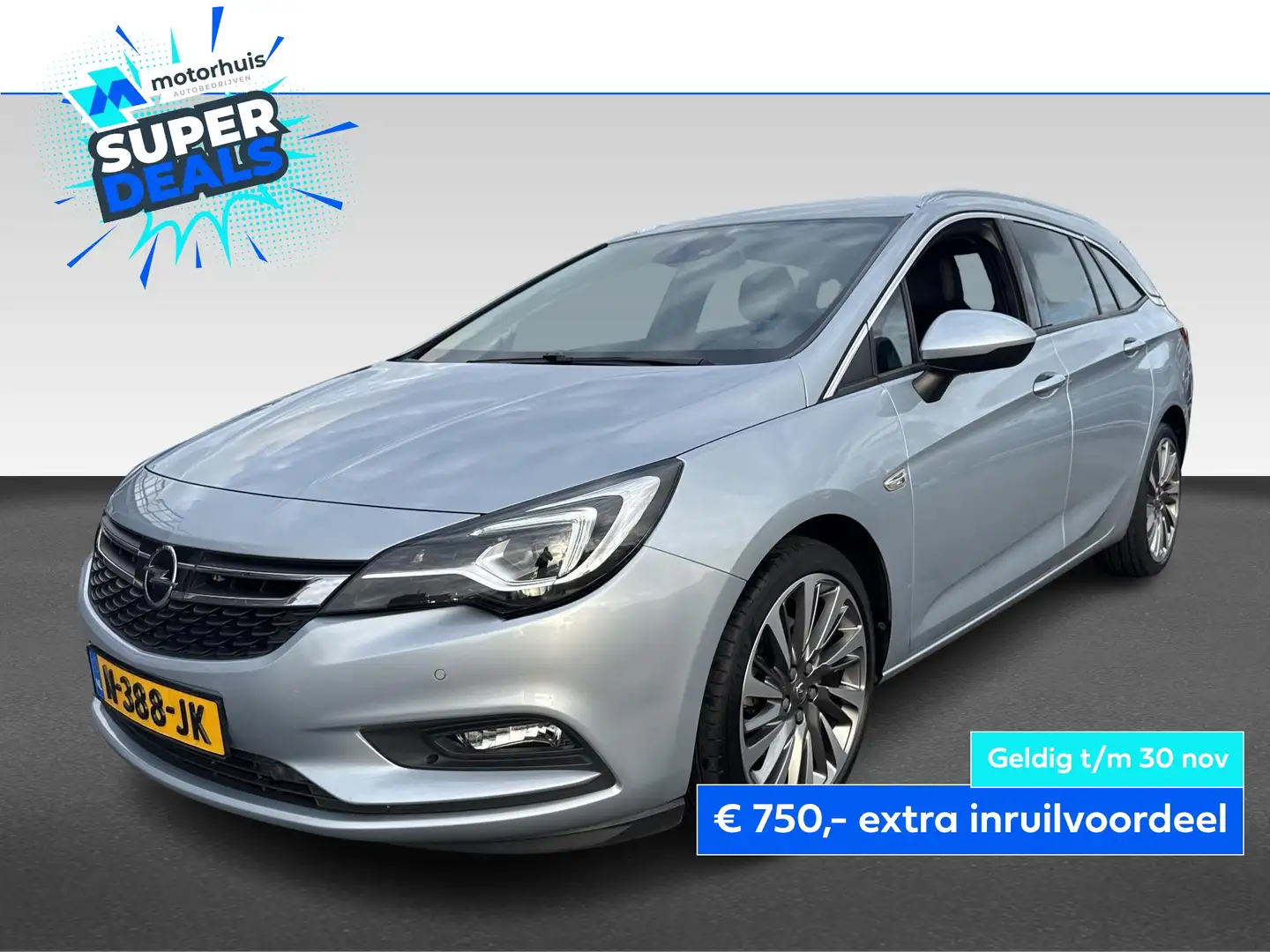 Opel Astra 1.6 Turbo 200pk Start/Stop Innovation Grijs - 1