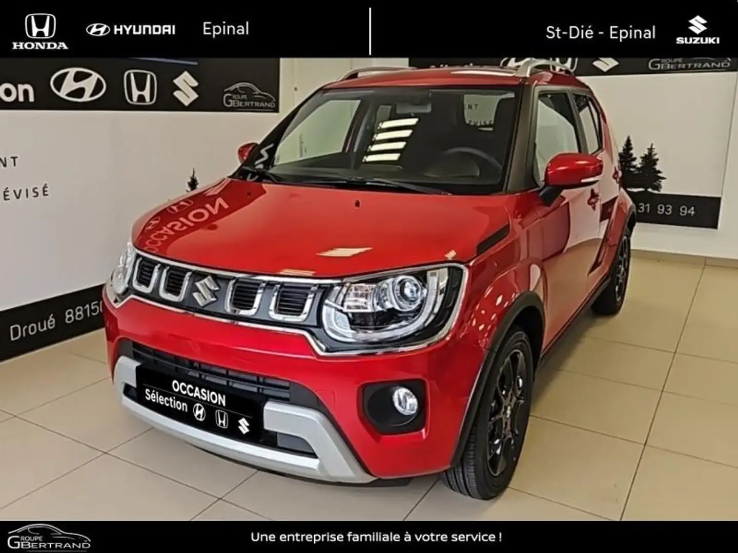 Suzuki Ignis 1.2 Dualjet Hybrid 83ch Pack Rouge - 1