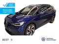 Volkswagen ID.4 Pro*AHK*WÄRMEPUMPE*KAMERA*NAVI*21ZOLL*IQ.LI Bleu - thumbnail 1