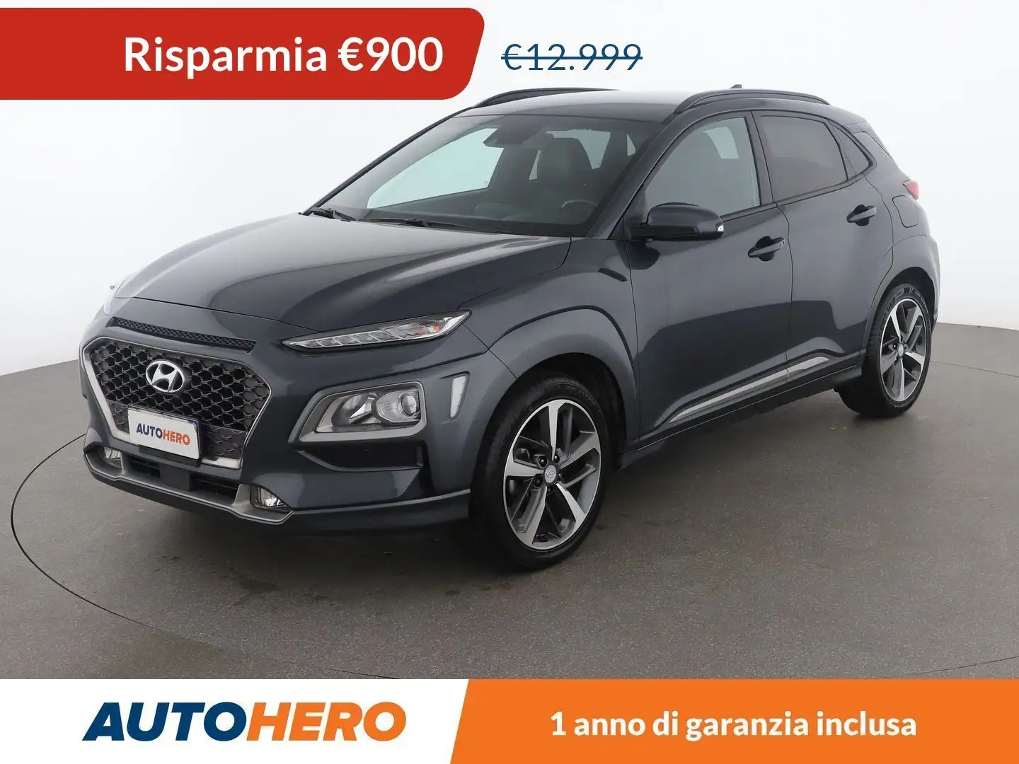 Hyundai KONA 1.6 CRDi Xpossible 115 CV Grigio - 1