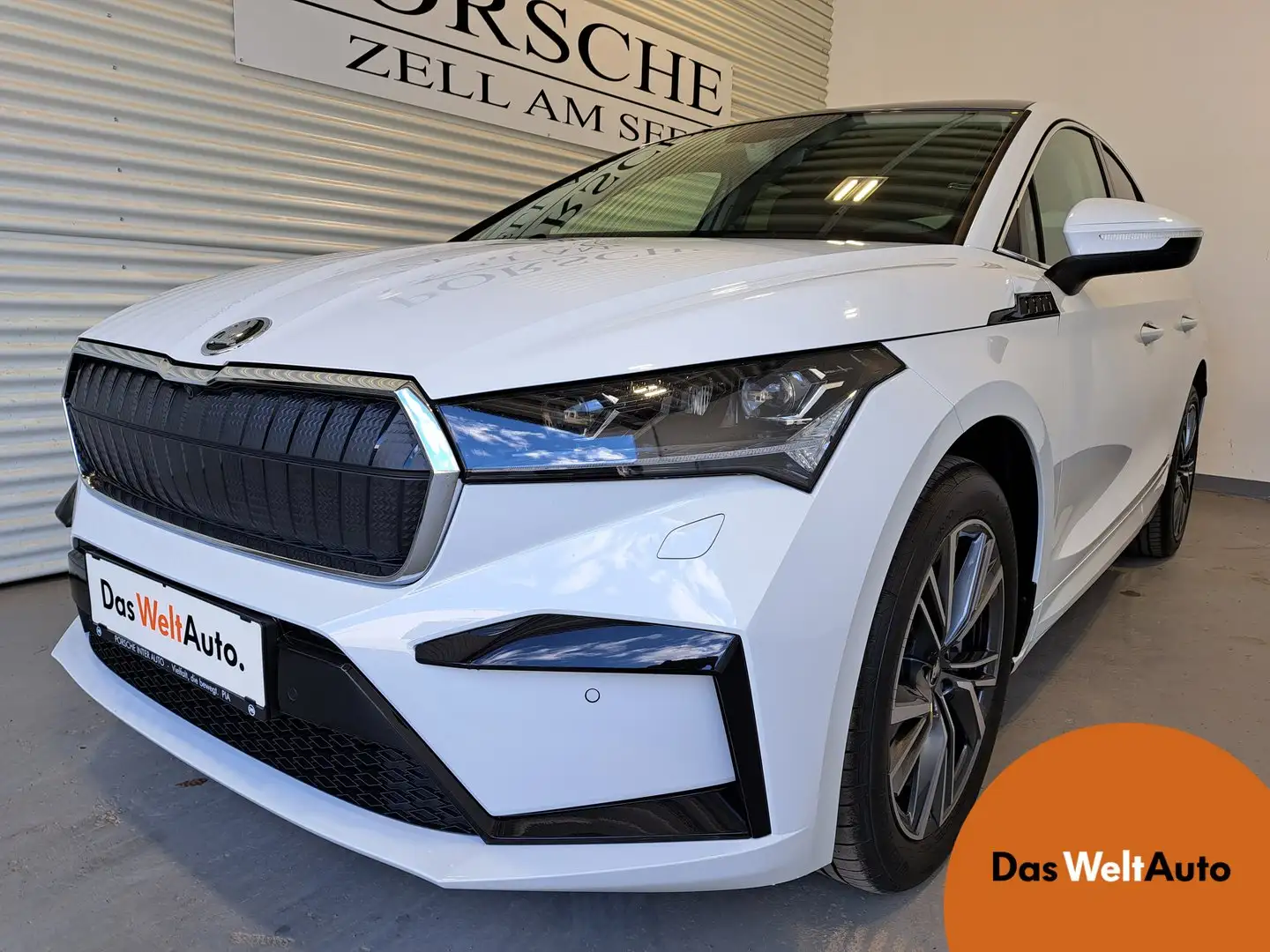 Skoda Enyaq Coupé 80 Weiß - 1