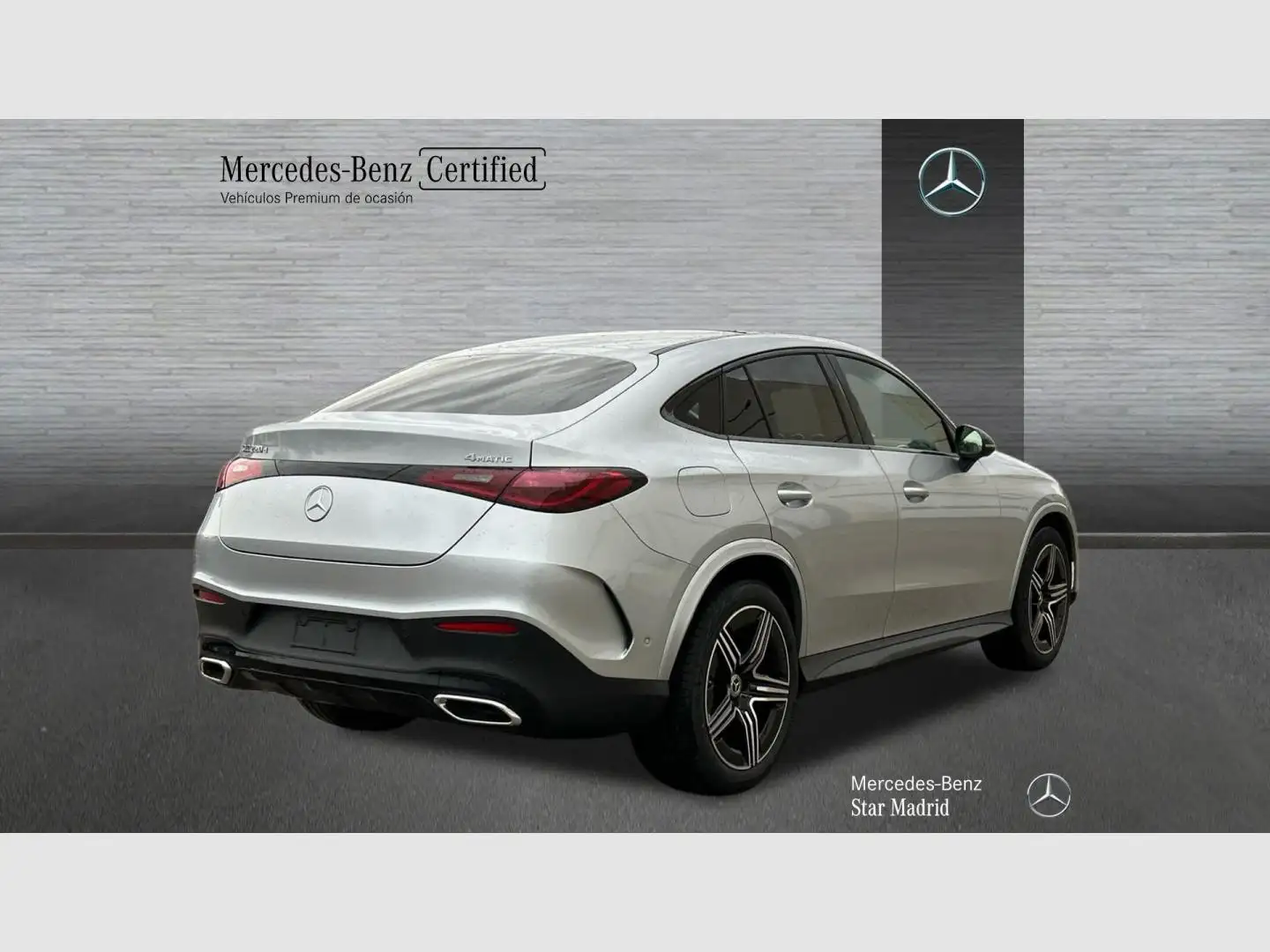 Mercedes-Benz GLC 250 250d 4Matic Aut. Plateado - 2