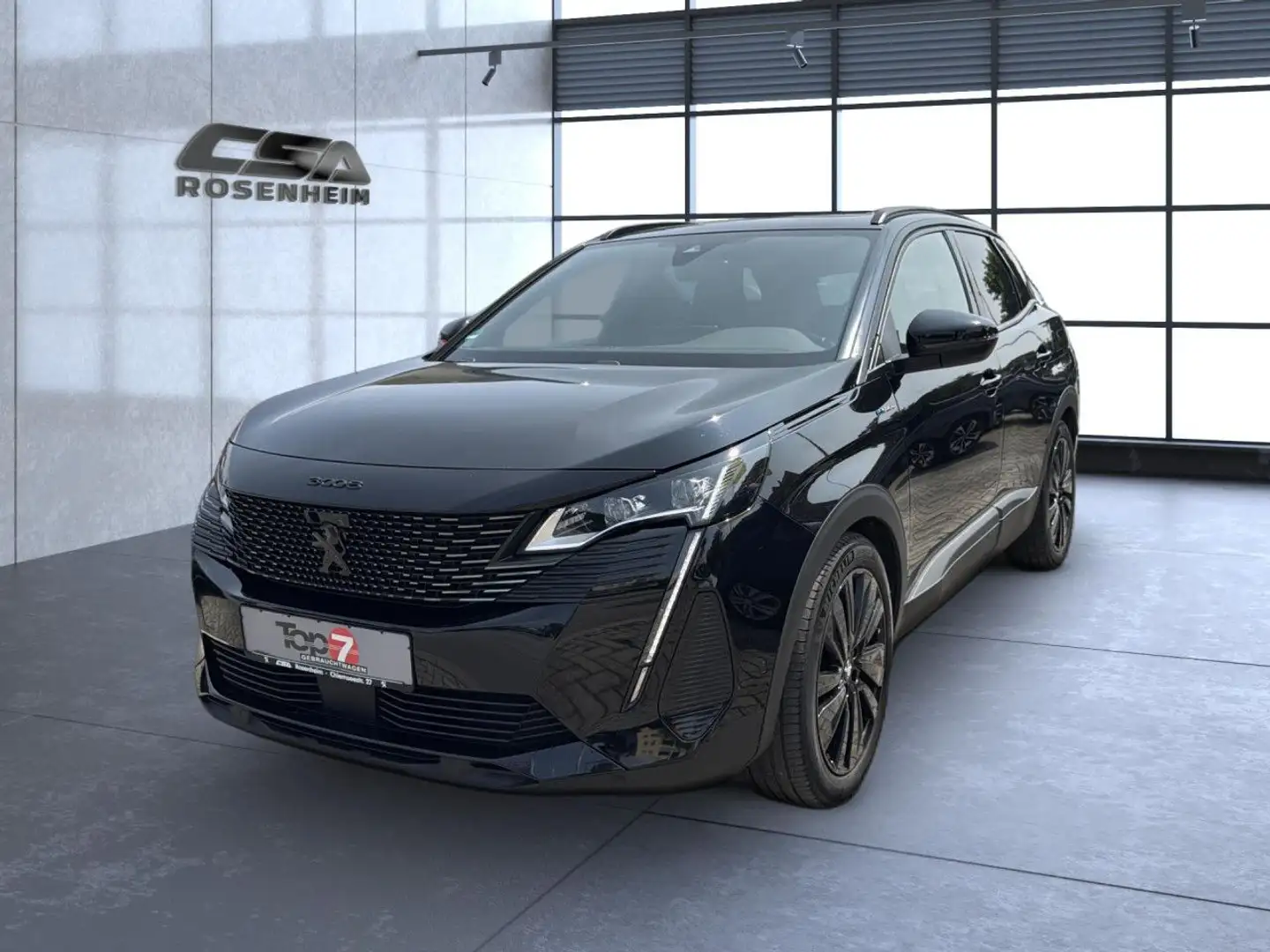 Peugeot 3008 Hybrid4 300 GT Bluetooth Navi LED Vollleder Schwarz - 2