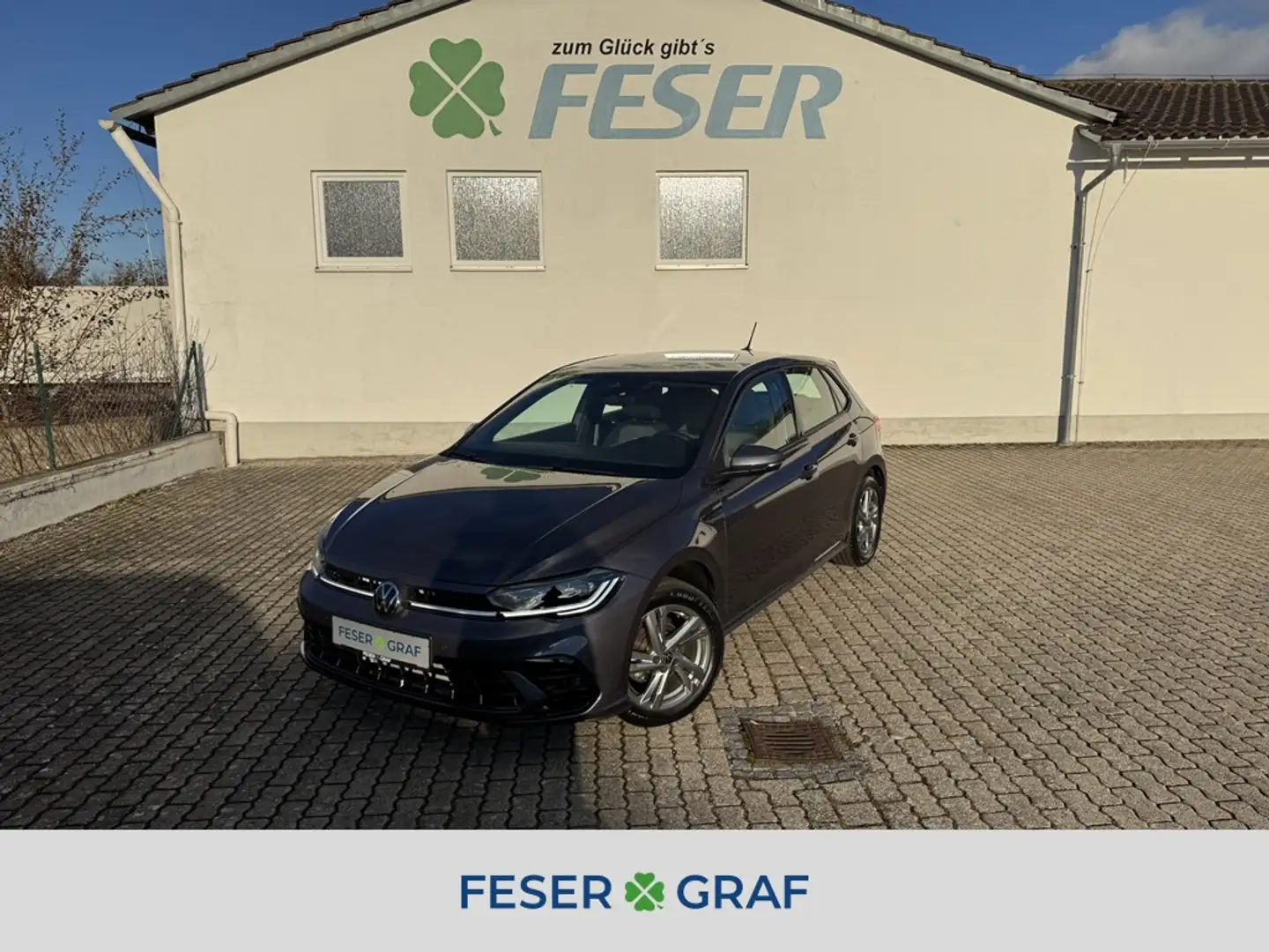 Volkswagen Polo R-Line 1.0 TSI DSG ACC NAV MATRIX VIRTUAL KAMERA Grau - 1