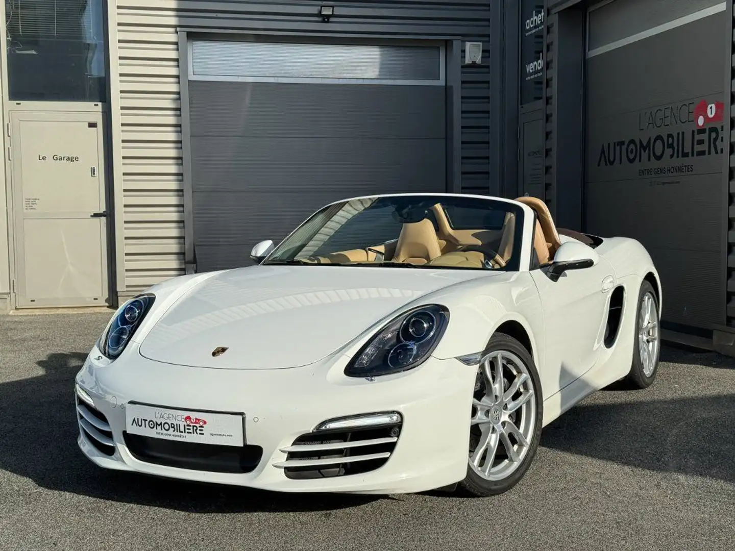 Porsche Boxster 981 2.7 265 PDK Blanc - 1