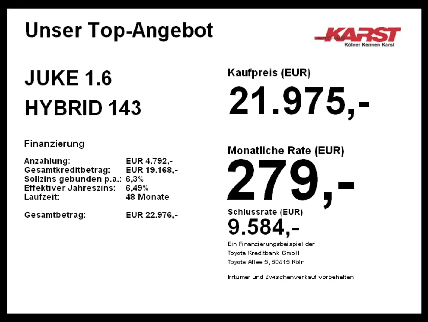 Nissan Juke 1.6 HYBRID 143 PS  N-CONNECTA Kamera,Shz, - 2