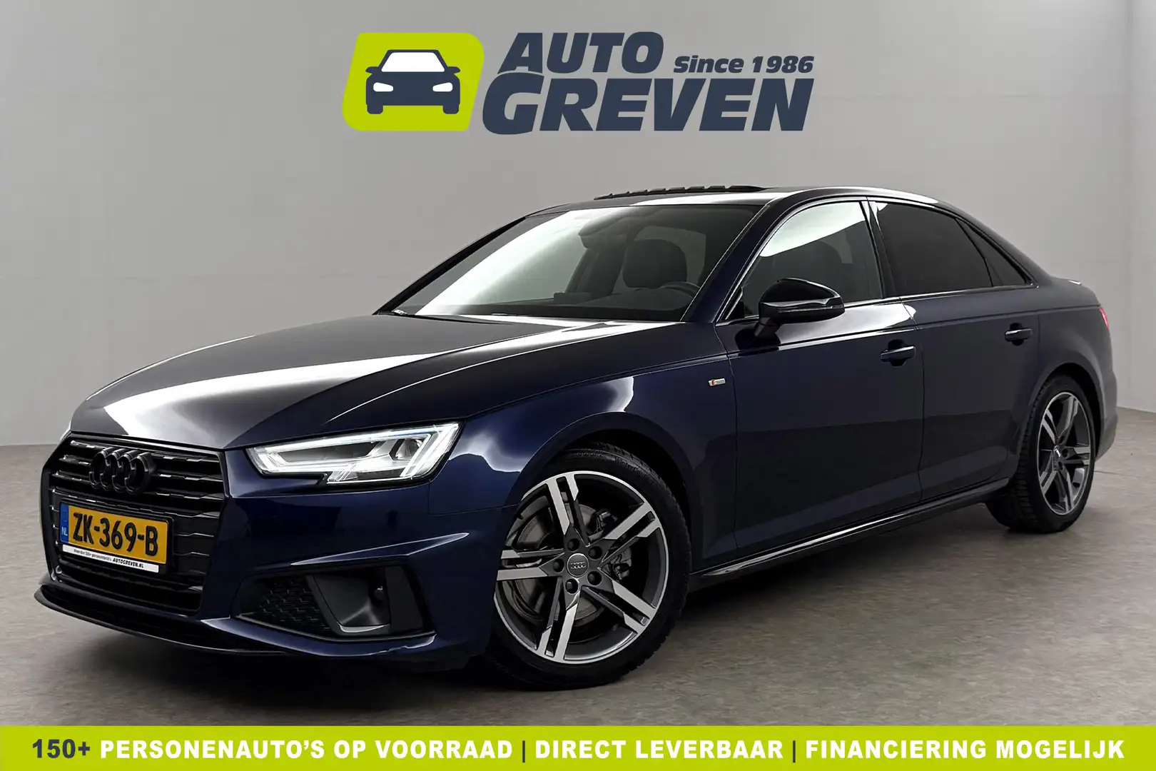 Audi A4 35 TFSI 150PK S-line Pano LED Sfeerverl. Clima Cru Blau - 1