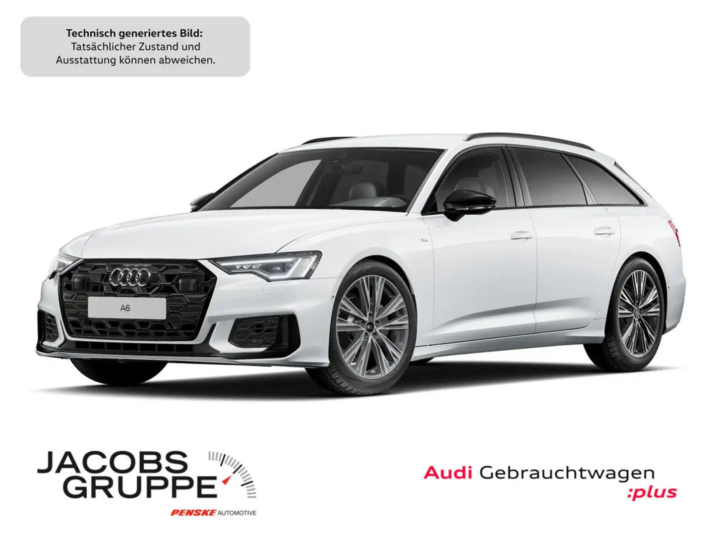 Audi A6 Avant 35 TDI S line B&O*Matrix*AHK * Weiß - 1
