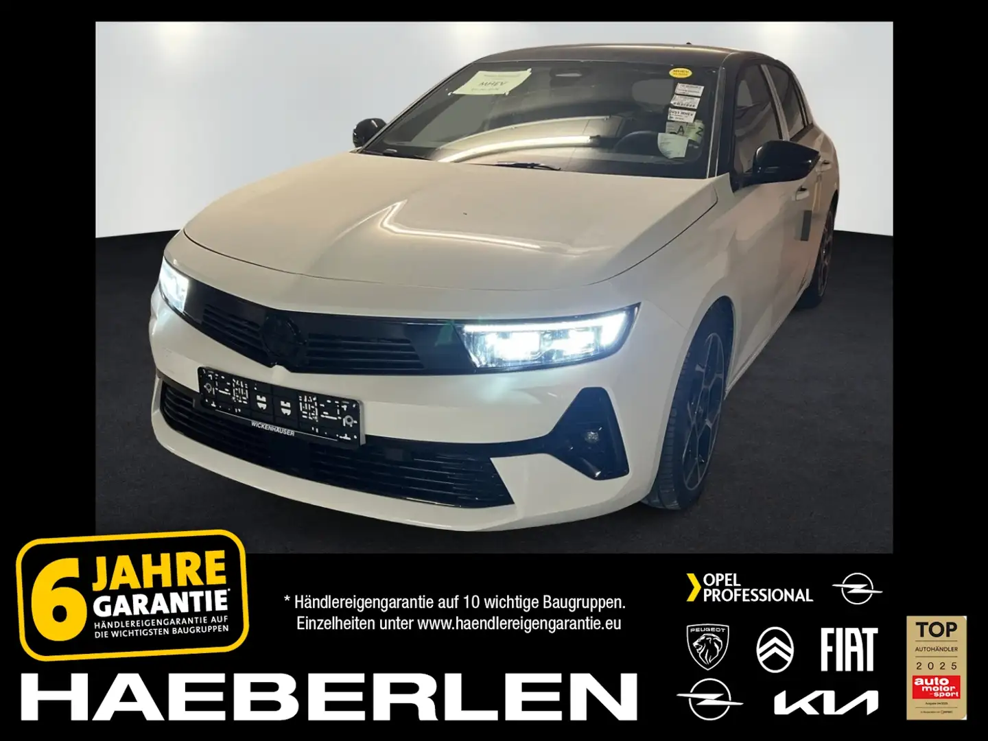 Opel Astra L 1.2 MHEV GS TECH-PAKET-GS*NAVI*SHZ*LED Bílá - 1