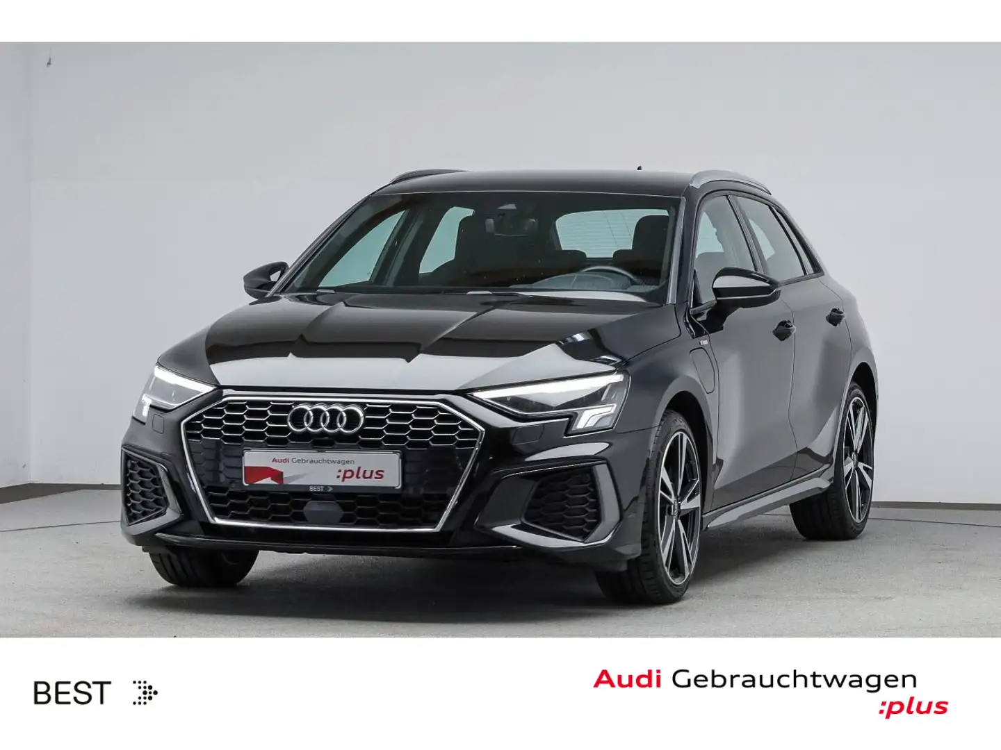 Audi A3 40 TFSI e S line AHK*Navi*Interface Negro - 1