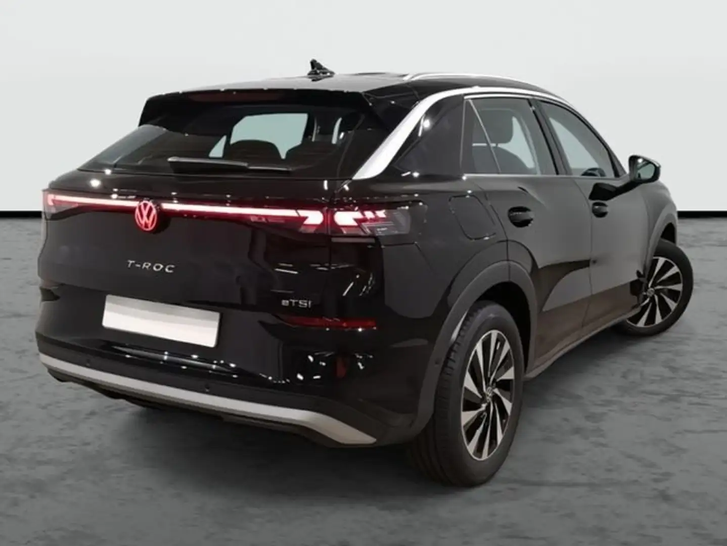 Volkswagen T-Roc Style 115 CV mHEV DSG7 Negro - 2