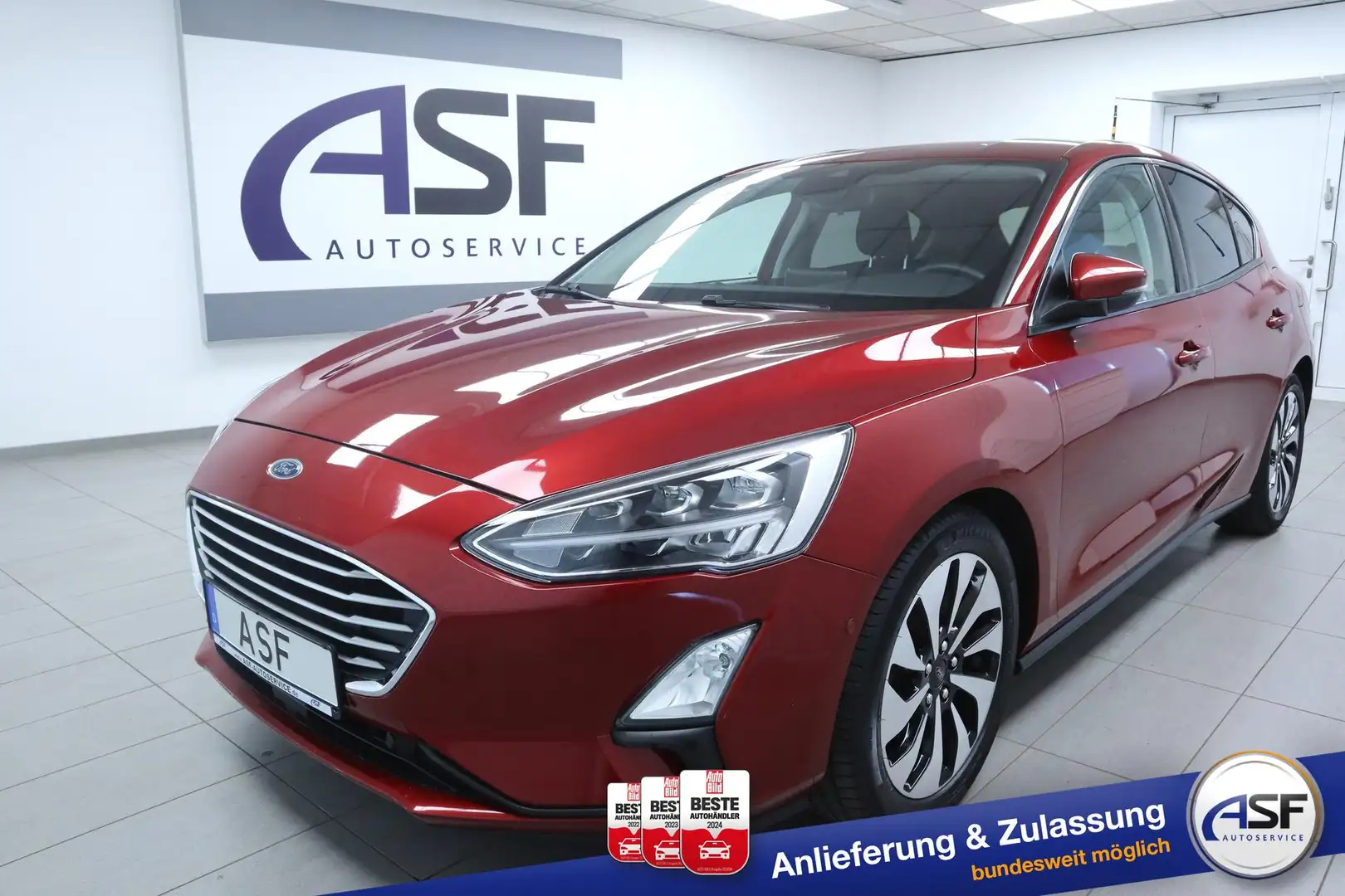 Ford Focus Cool & Connect #Spurhalte-A. #Park-Assist. #Win... Red - 1