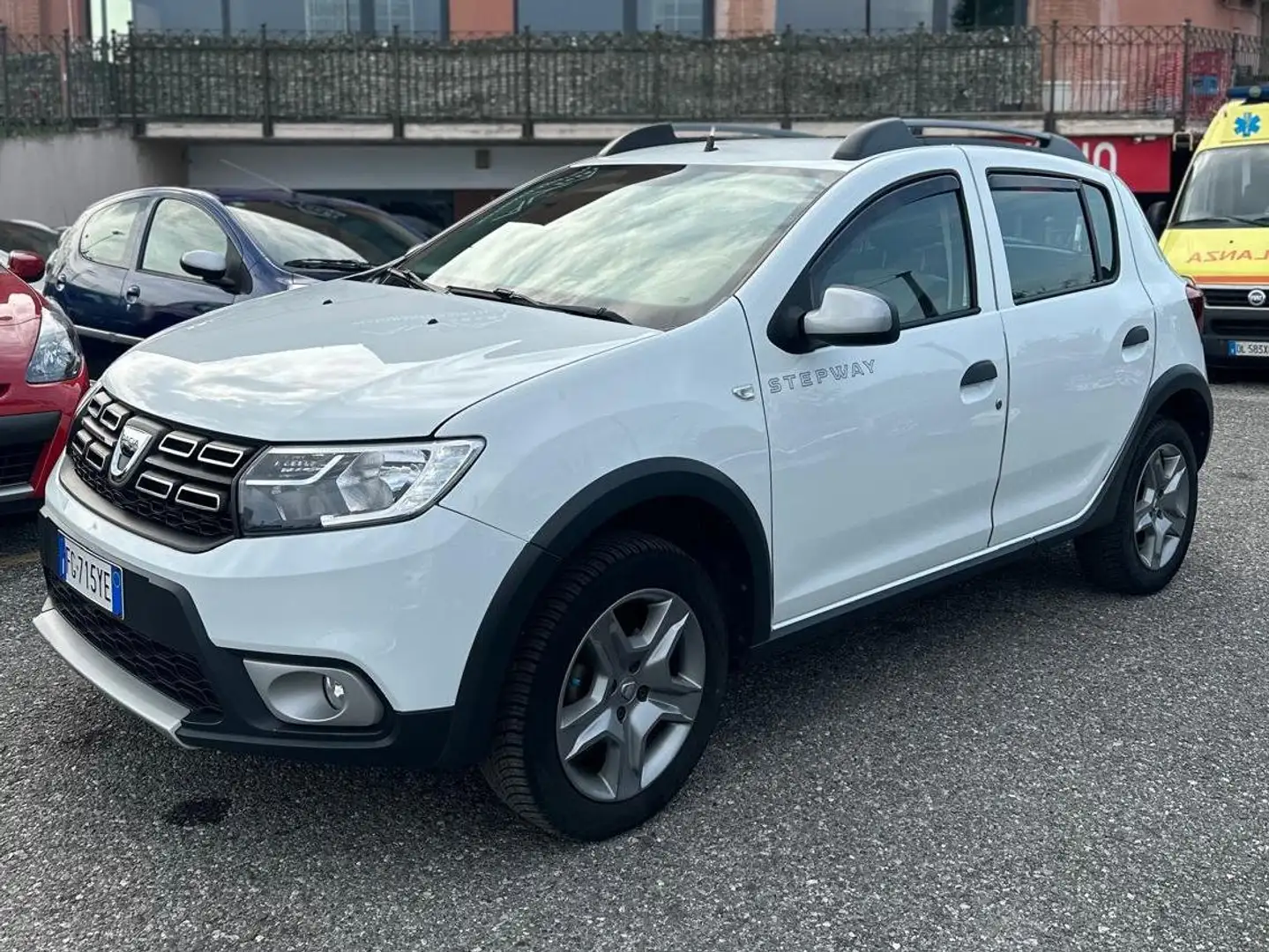 Dacia Sandero Sandero II 2017 Stepway Stepway 0.9 tce s Bianco - 1