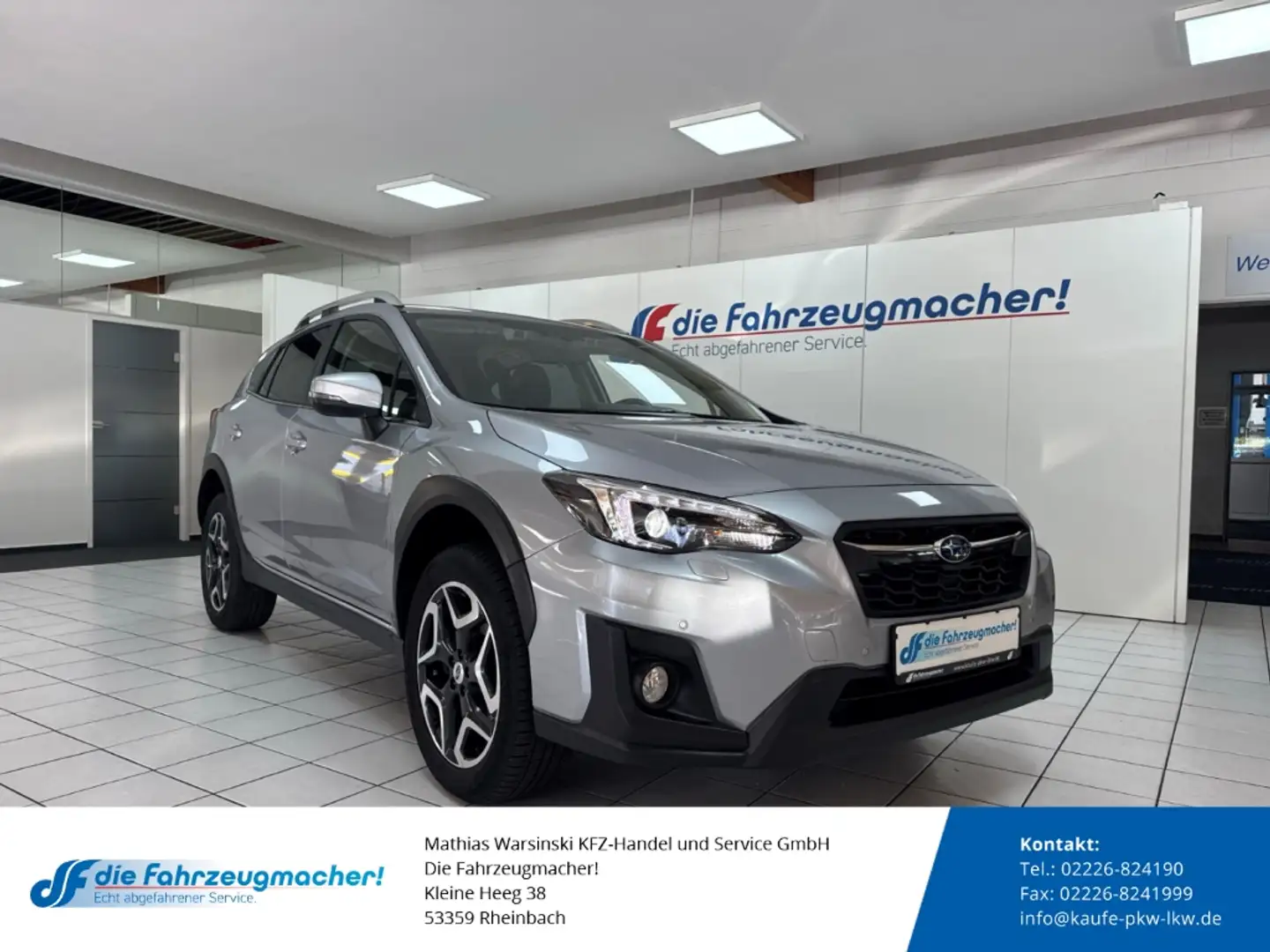 Subaru XV Comfort 2.0i LED Kurvenlicht Sperrdiff. ACC Apple Plateado - 1