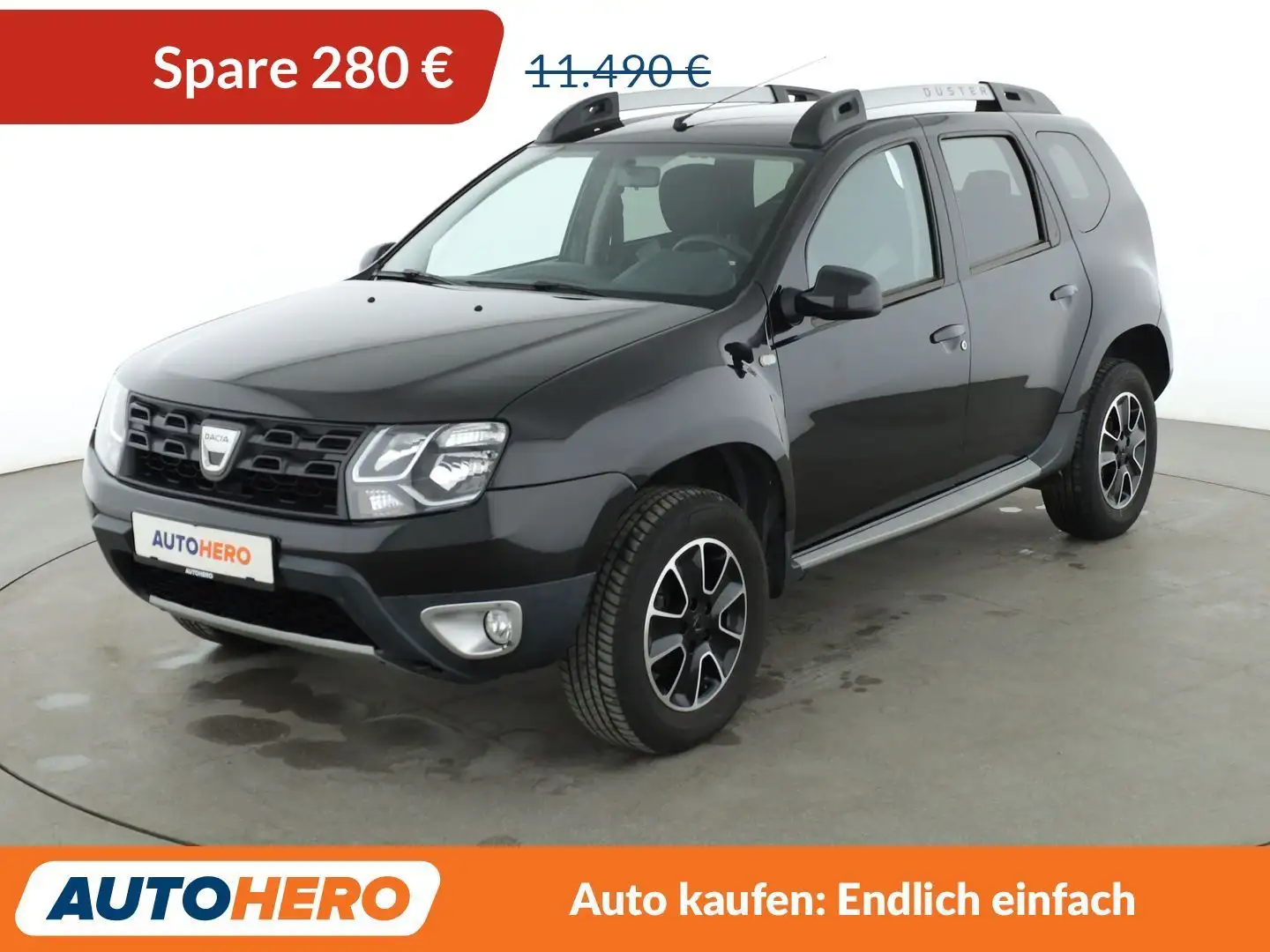 Dacia Duster 1.2 TCe Black Shadow 4x2*NAVI*TEMPO*CAM* Schwarz - 1