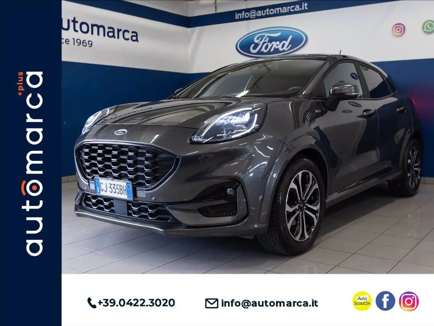 Ford Puma 1.5 ecoblue ST-Line s&s 120cv Grigio - 1