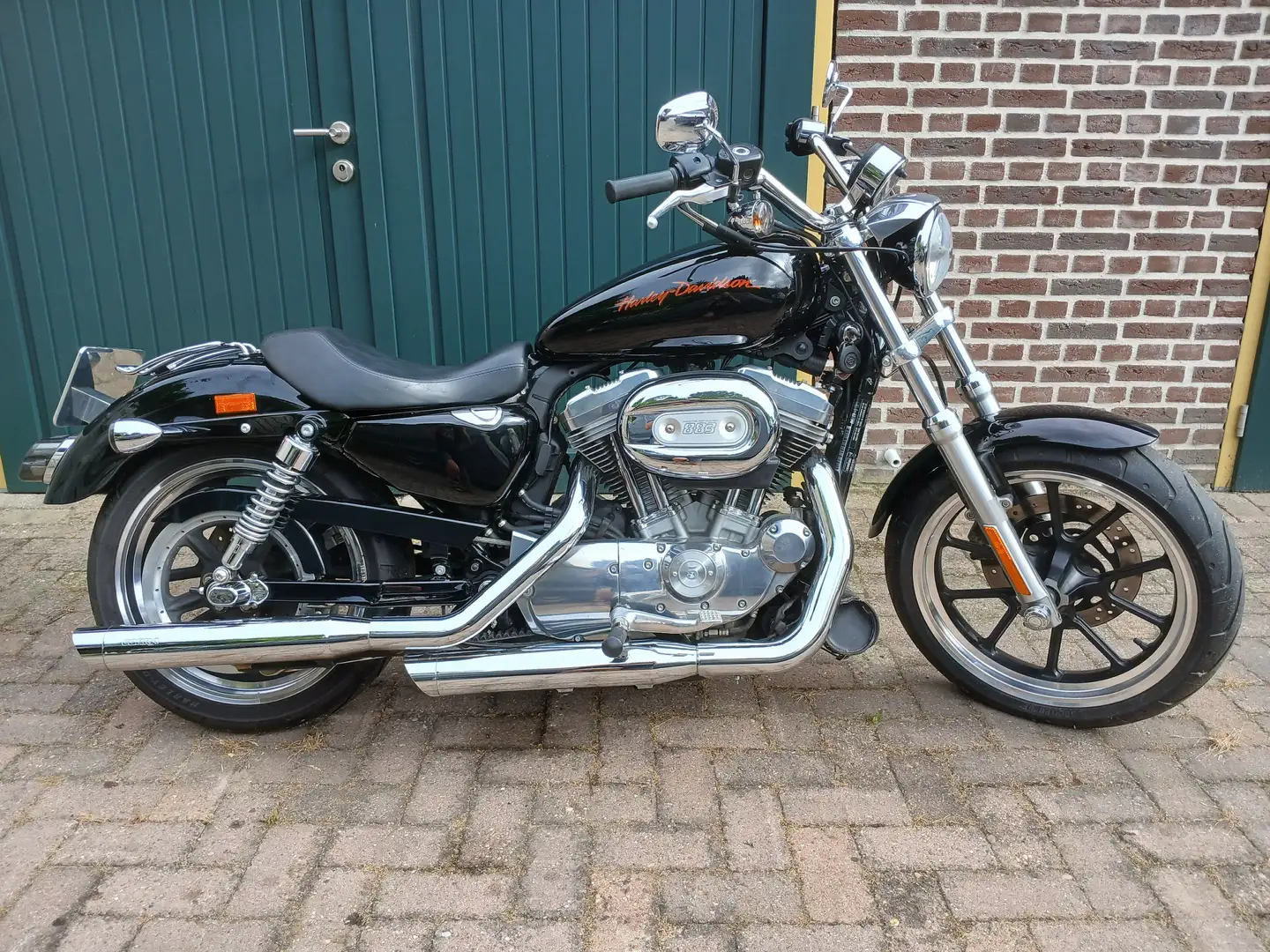 Harley-Davidson Sportster 883 Low Zwart - 1