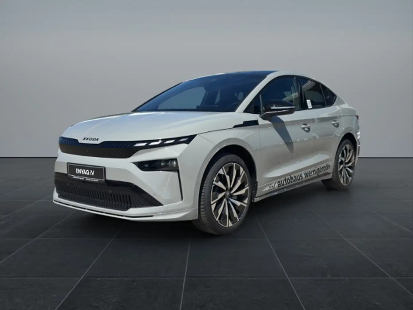 Skoda Enyaq Coupé 85 85 Sportline Maxx-Paket/AHK/21" Grau - 2