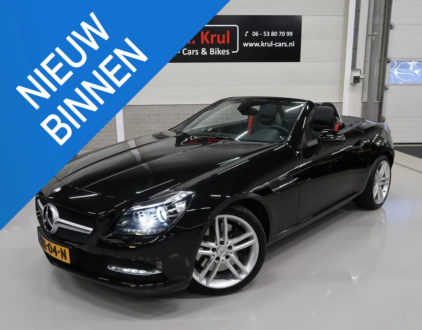 Mercedes-Benz SLK 200 Edition Automaat Leer Sportstoelen Nekverwarming N Noir - 1
