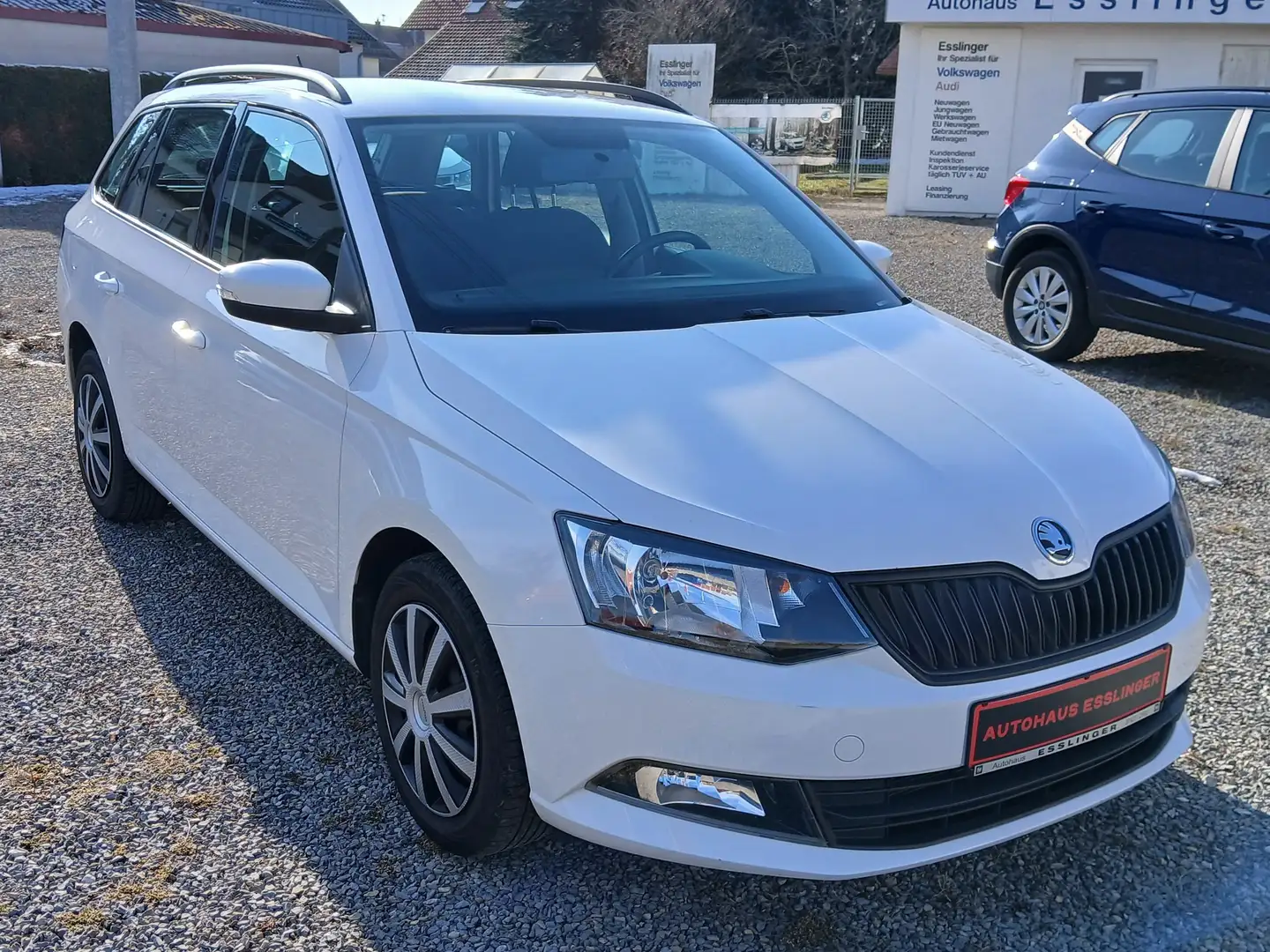 Skoda Fabia Combi 1,0 TSI Ambiente 1.Hand Weiß - 1
