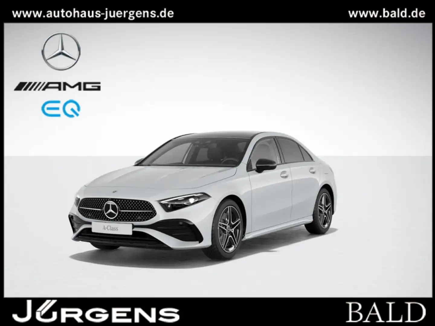 Mercedes-Benz A 250 4M Limo AMG-Sport/Pano/AHK/360/HUD/MLB/Mem Bianco - 1