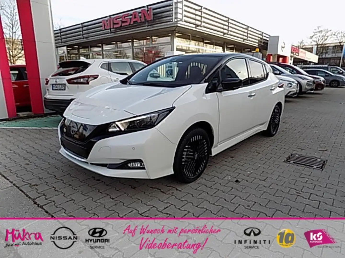 Nissan Leaf MY22 e+Tekna 59kwh 218PS AT Klima Navi Blanco - 1