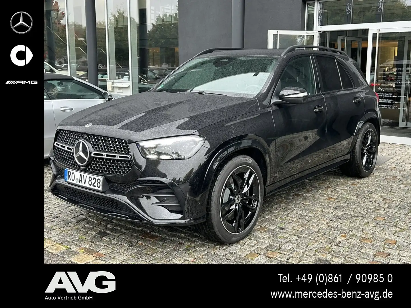 Mercedes-Benz GLE 450 GLE 450 d 4M Edition AMG Pano HuD AHK Multi LED Schwarz - 1