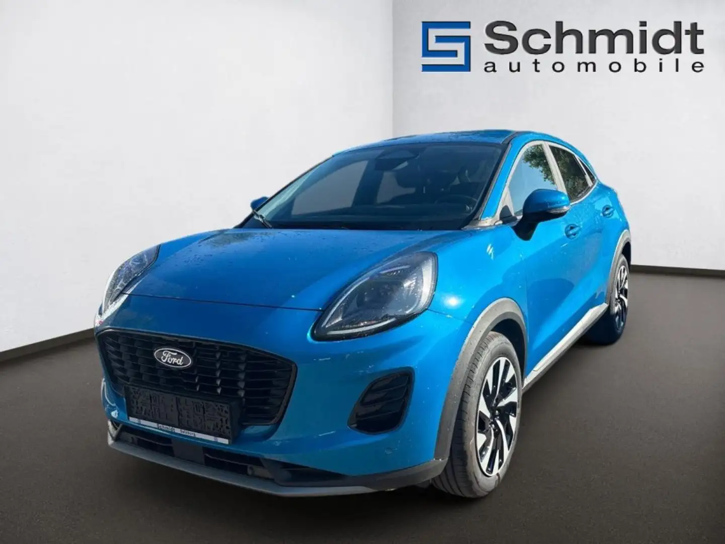 Ford Puma Titanium 1,0L Eboost Hybrid 125PS M FWD Blau - 1