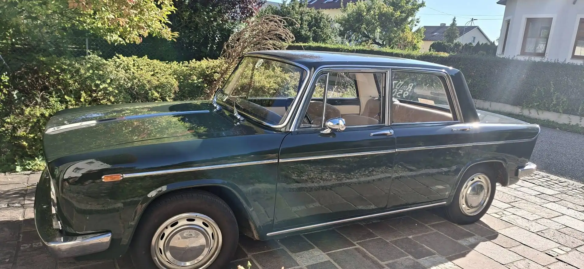 Oldtimer Lancia Fulvia GT Grün - 2
