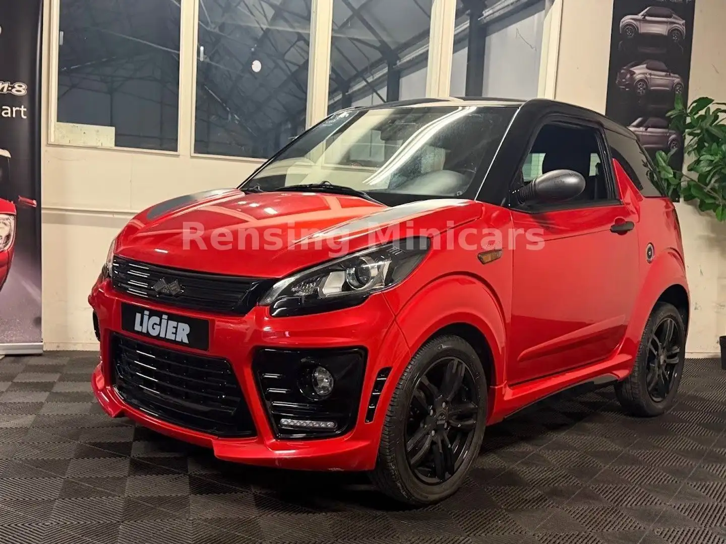 Ligier JS 50 JS50 Ultimate Sport DCI Mopedauto Microcar 45 KM Rouge - 2