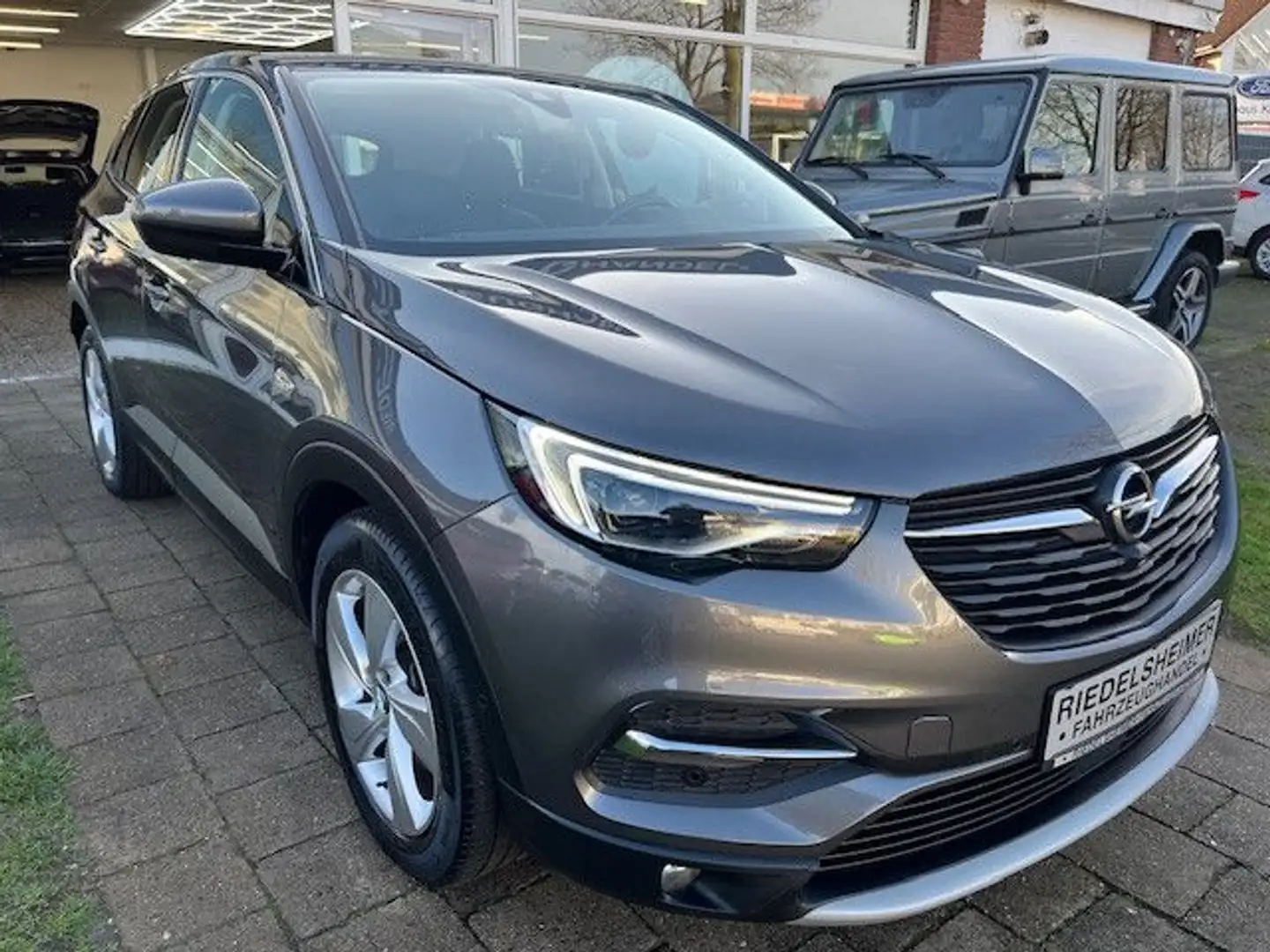 Opel Grandland X Eleg.Busin. AUT LEDER NAVI MATRIX Grigio - 1