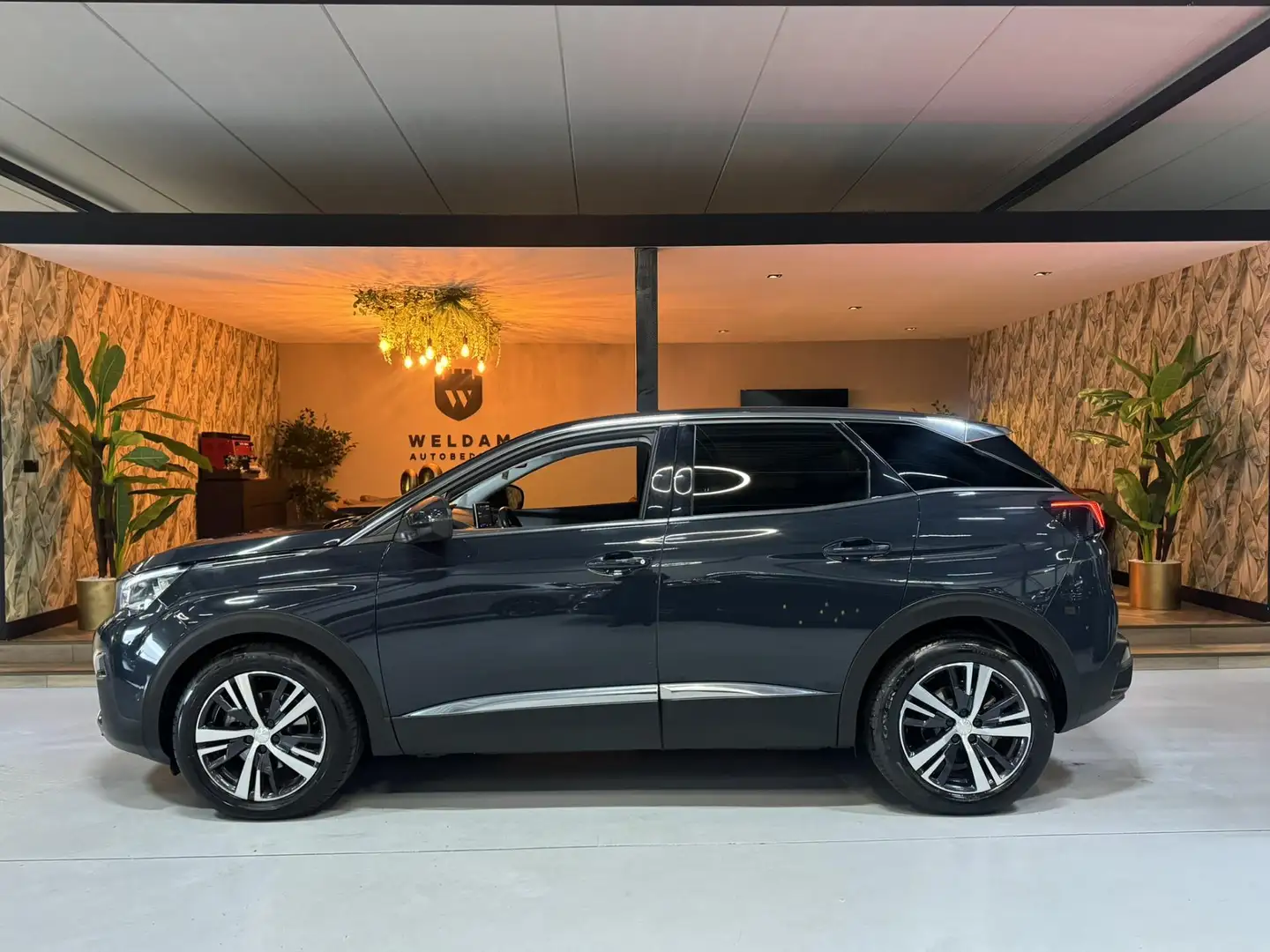 Peugeot 3008 1.2 PureTech Allure Garantie Memory Leder 360 Blin Grijs - 1