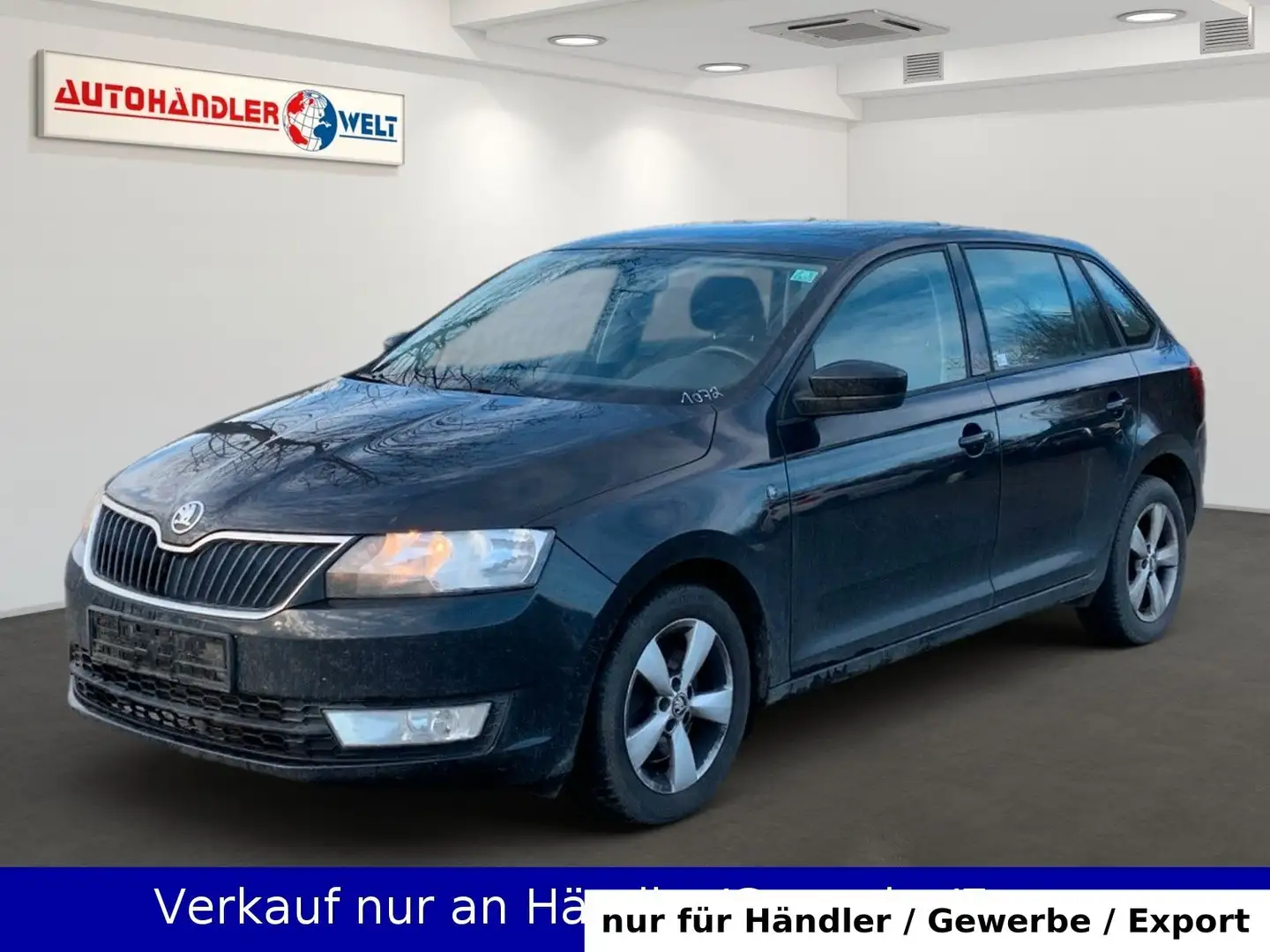 Skoda Rapid/Spaceback Rapid Spaceback 1.6 TDI Klima ALU NSW RCD Fekete - 1