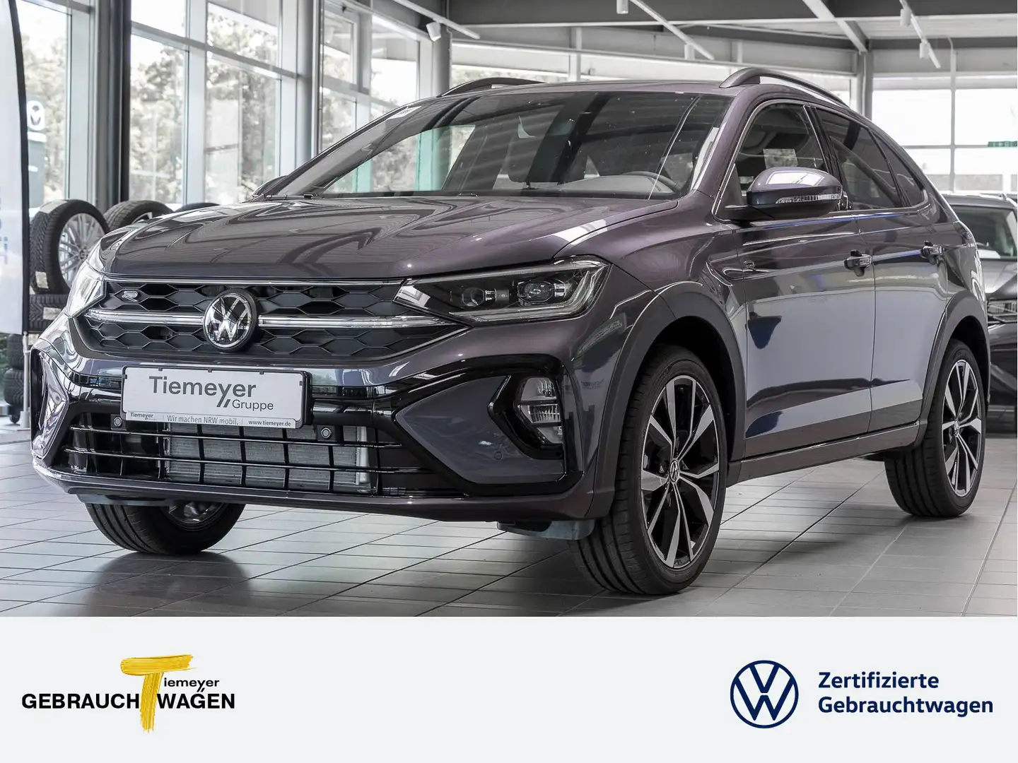 Volkswagen Taigo 1.0 TSI DSG R-LINE LM18 MATRIX AHK ASSIST Grau - 1