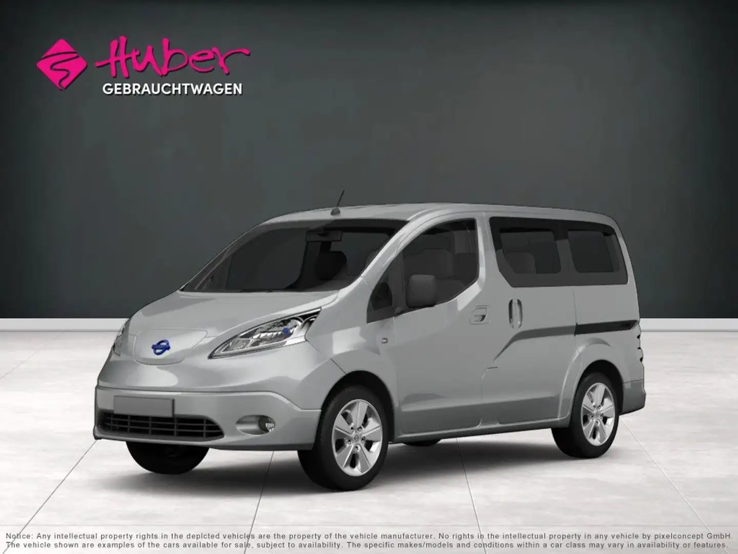 Nissan NV200 EVALIA TEKNA 1.5 (*RÜCKFAHRKAMERA*NAVI*) Silber - 1