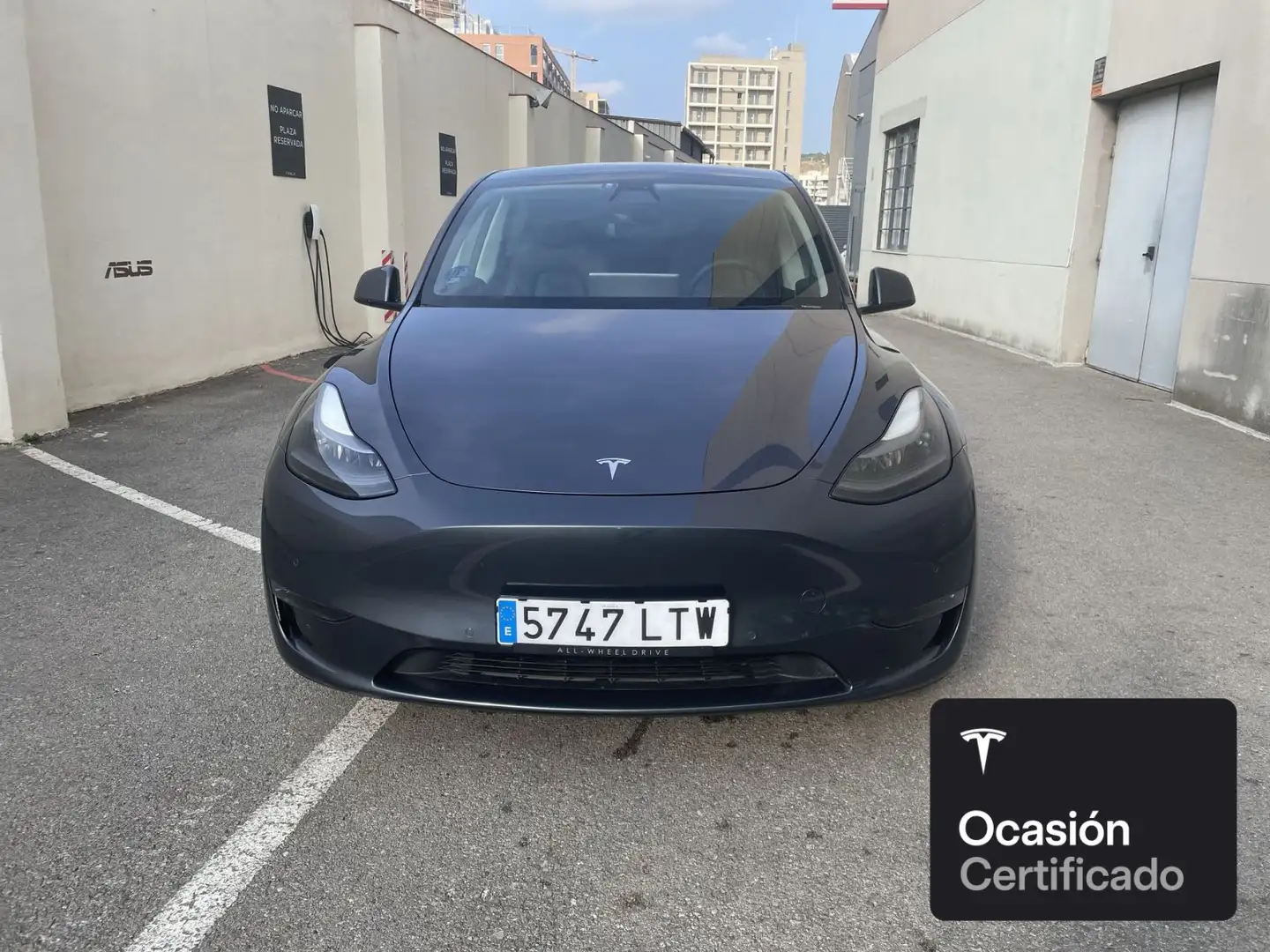 Tesla Model Y Long Range AWD Argento - 2