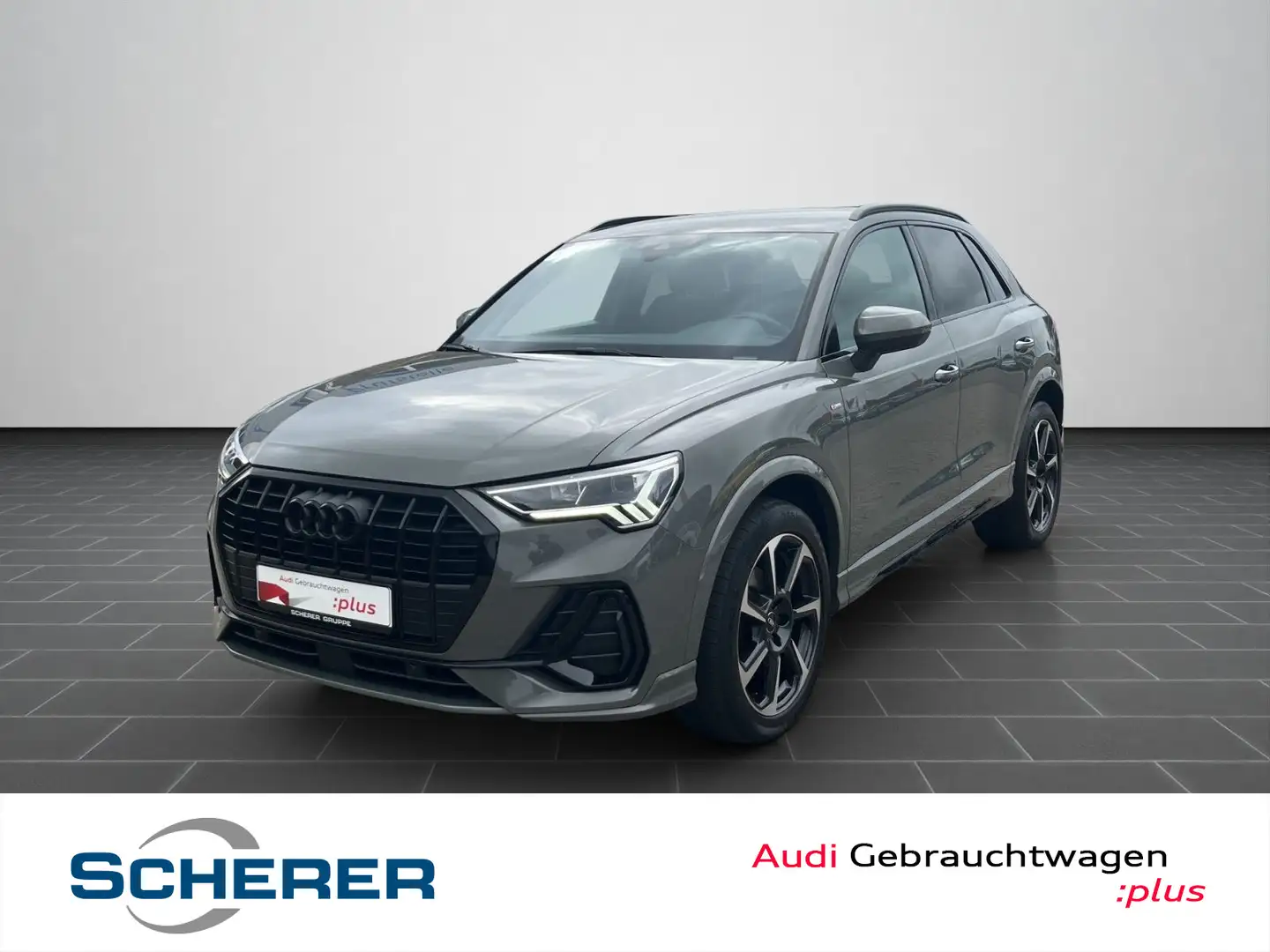 Audi Q3 S line 35 TFSI S tronic 2xS line OPTIK SCHWAR Gris - 1