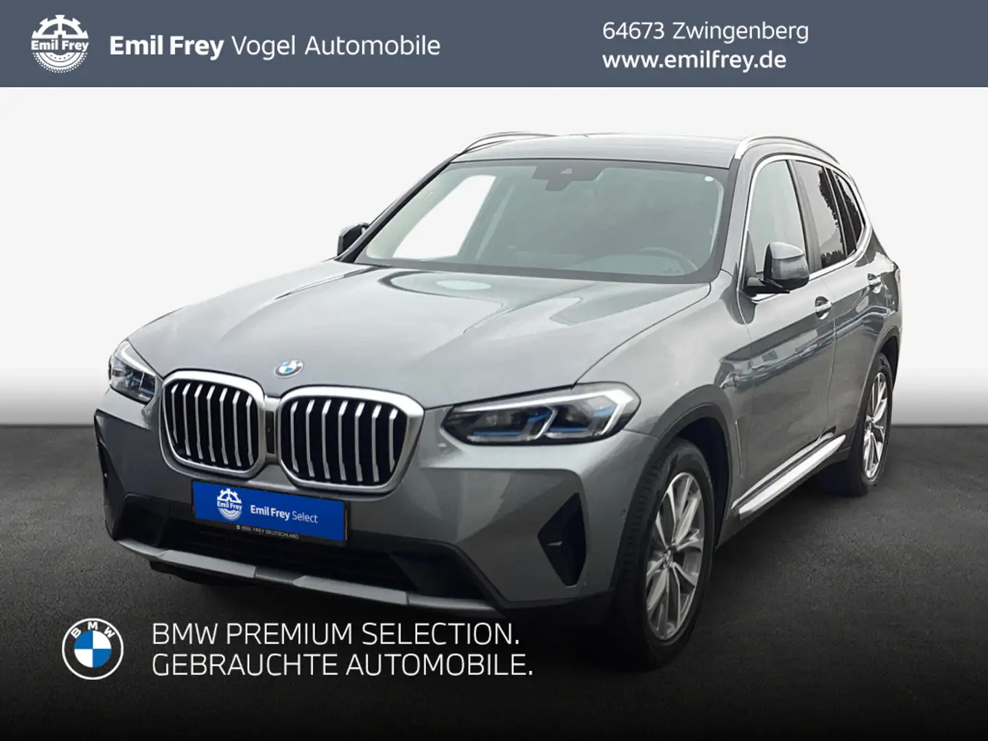 BMW X3 xDrive20d Aut.HiFi* SHZ* Laserlicht* Grau - 1
